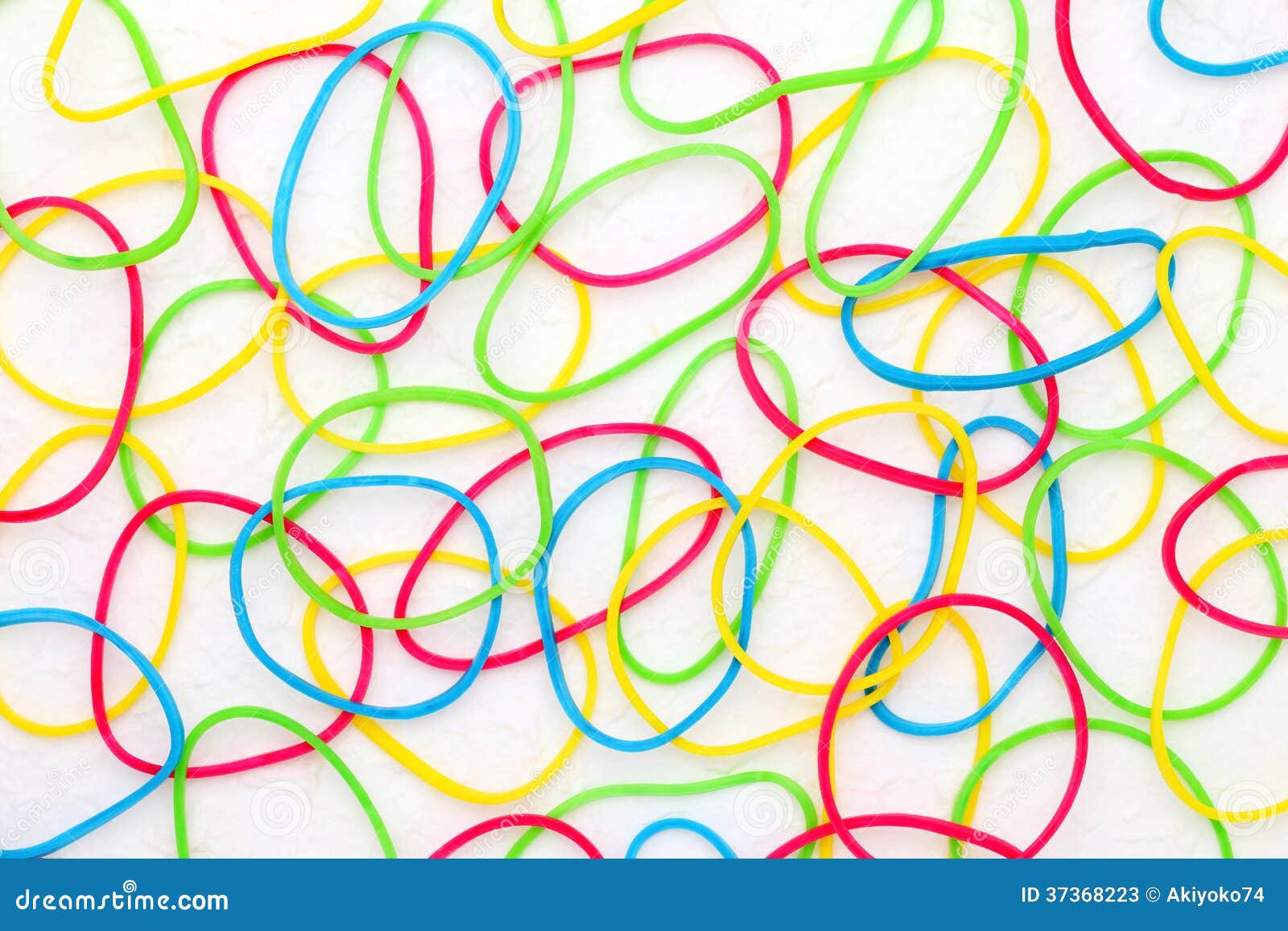 Rubber bands stock image. Image of pile, texture, green - 37368223