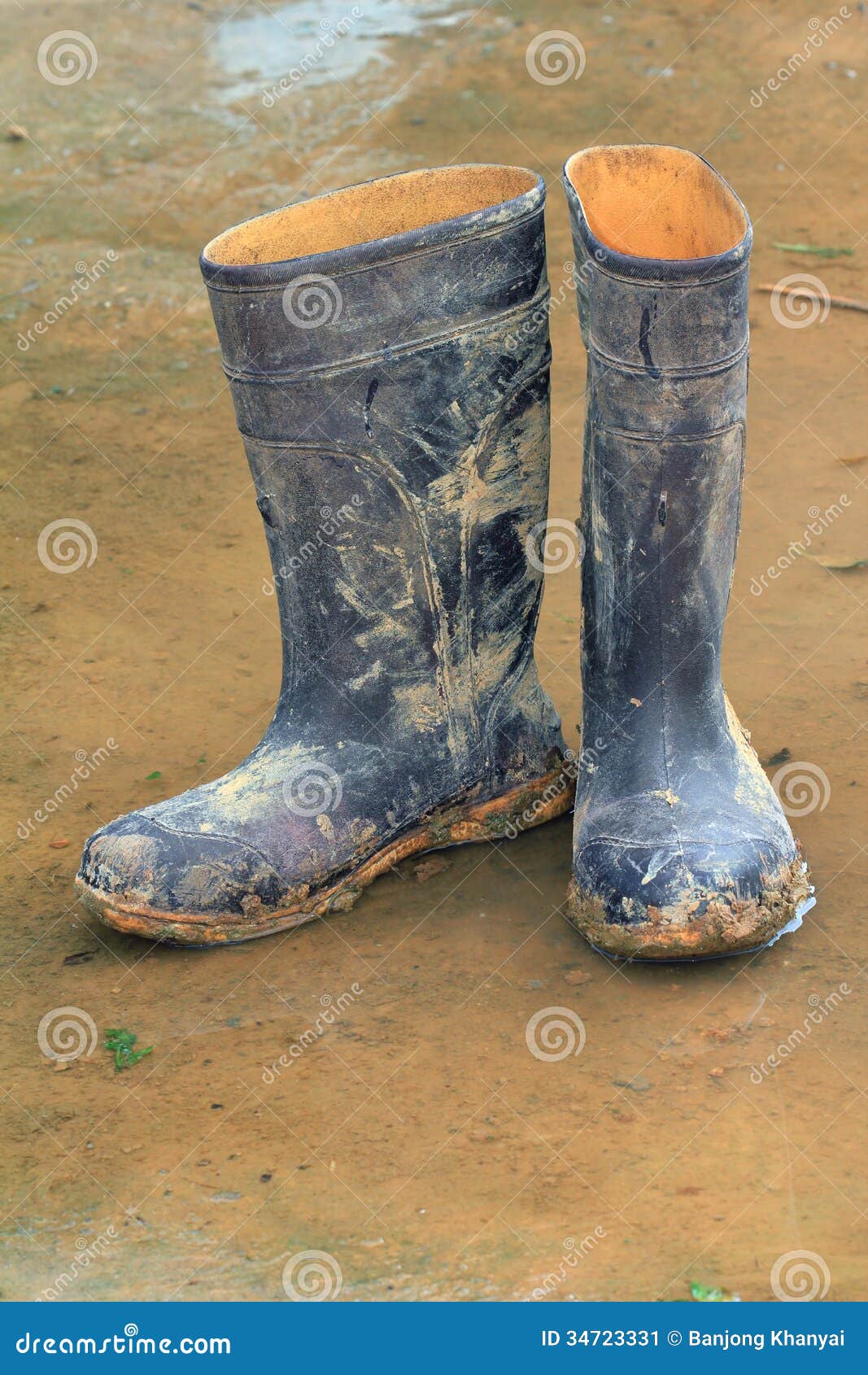Rubber Boots Stock Image - Image: 34723331