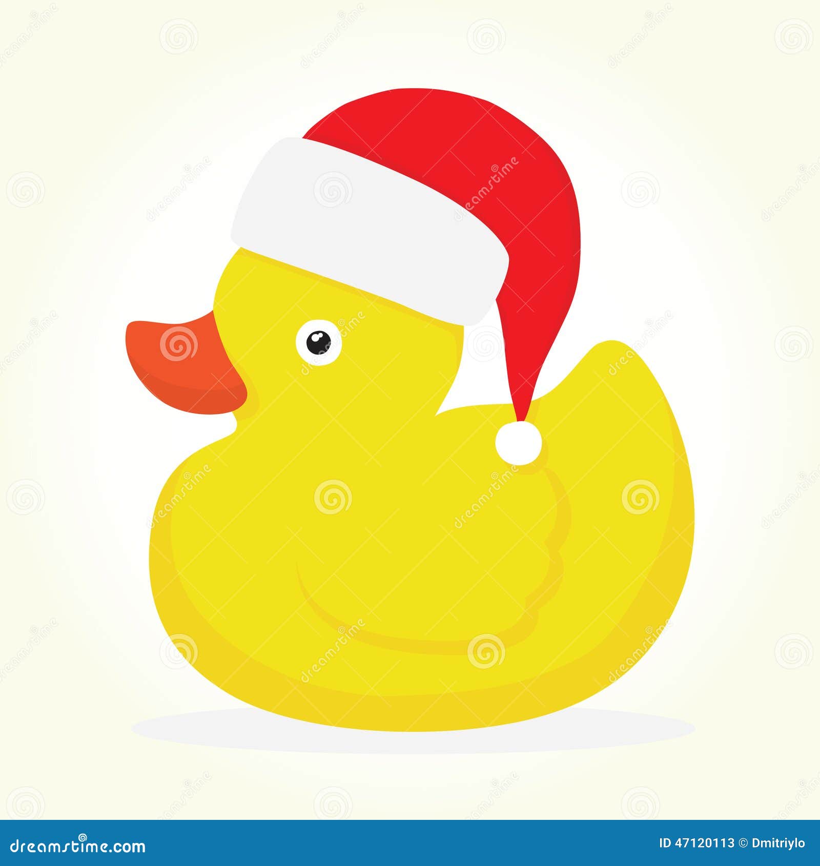 santa rubber duck