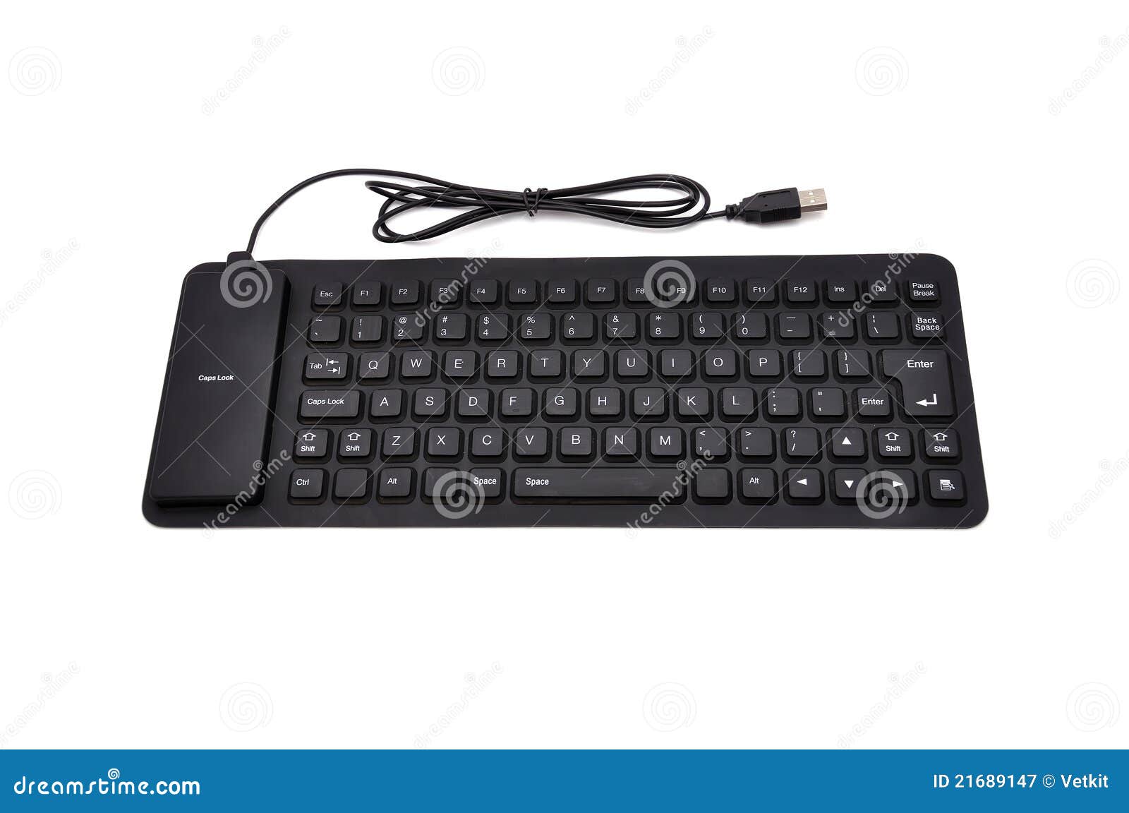 Rubber keyboard stock image. Image of bank, shopping 21689147