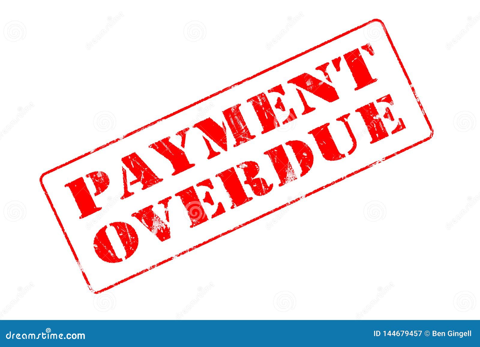 Payment Overdue Word Stamp Cartoon Vector 84751691