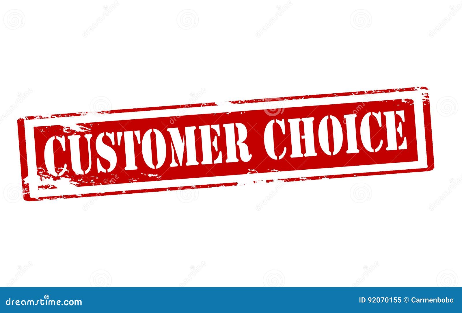 Customer choice stock illustration. Illustration of prospect 92070155