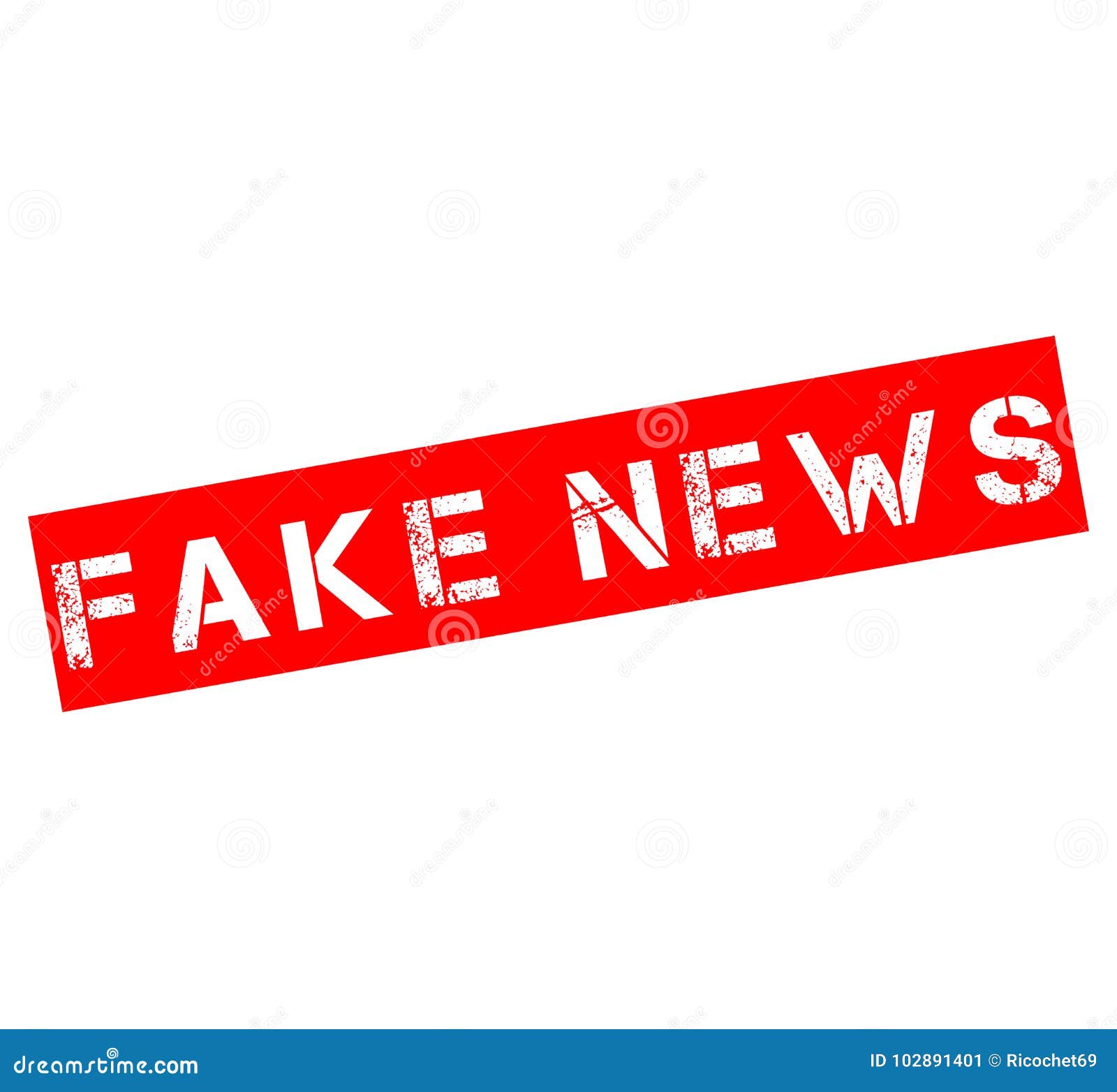 Rubber Stamp with Text Fake News Stock Illustration - Illustration of ...