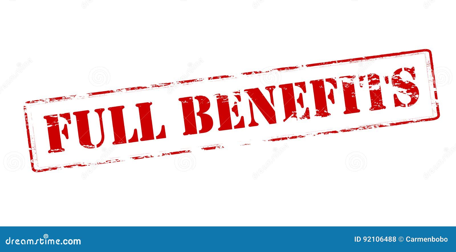 Full benefits stock illustration. Illustration of entire 92106488
