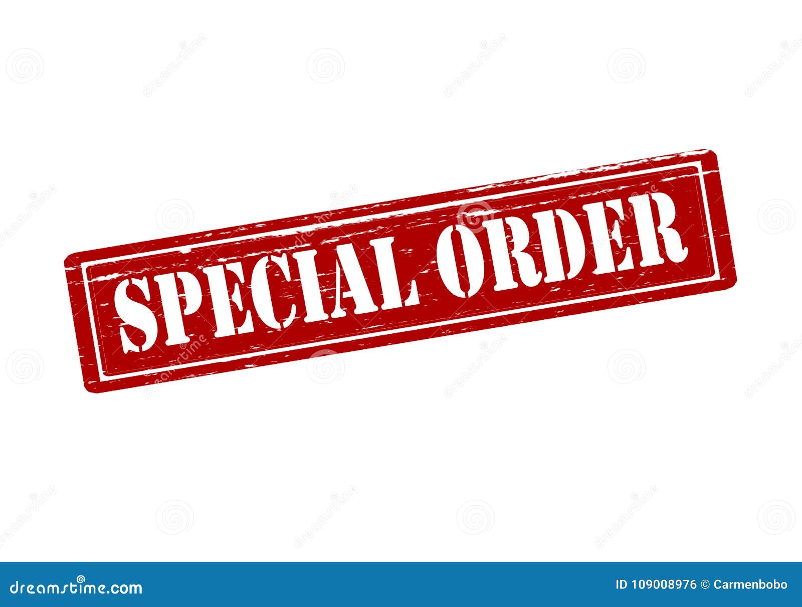 special order 