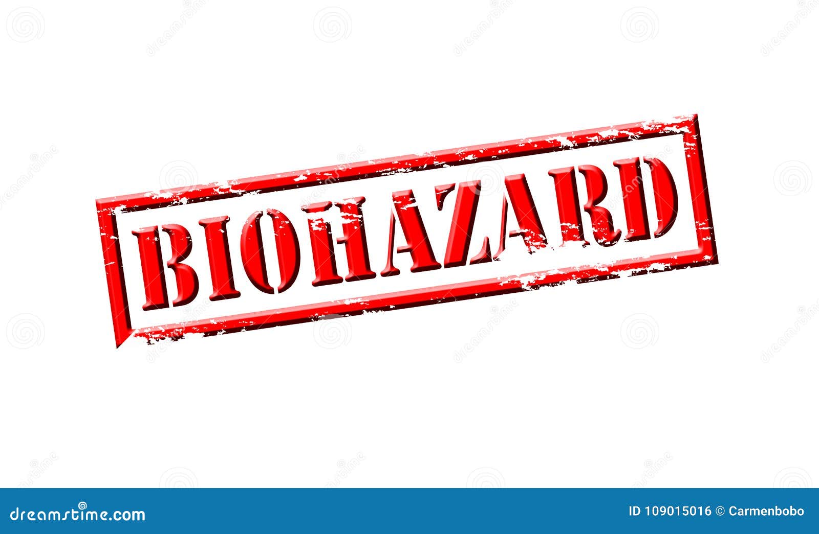Biohazard stock illustration. Illustration of rubber - 109015016