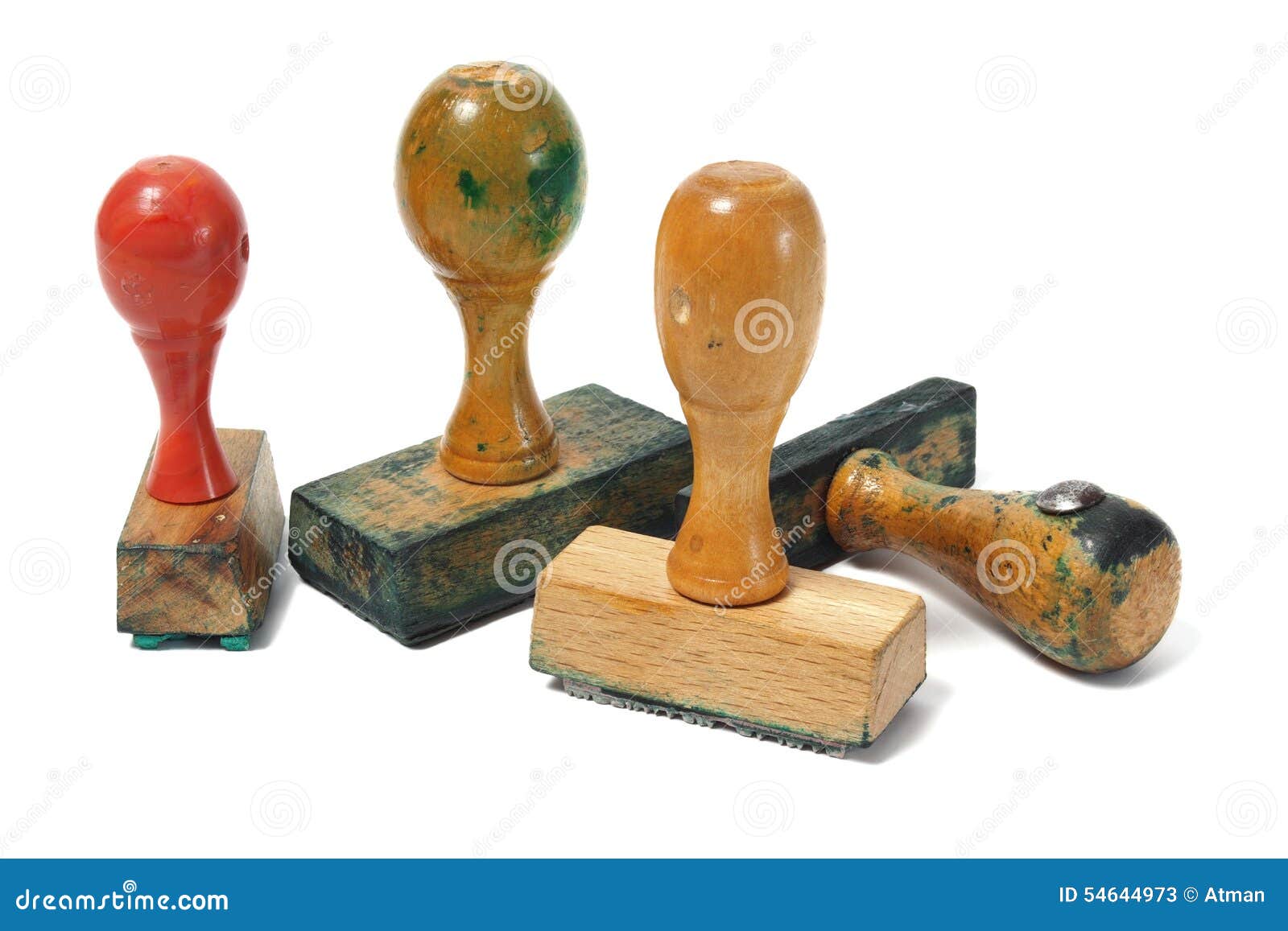 Rubber stamps stock image. Image of utensil, vintage 54644973