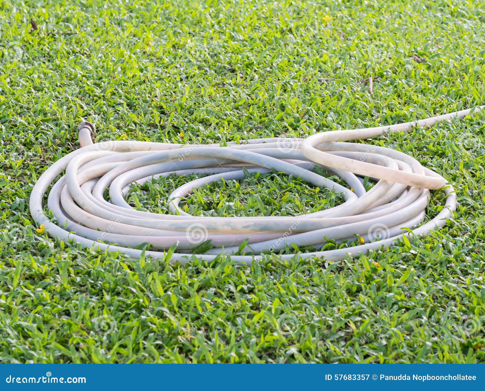 Rubber Tube stock image. Image of green, outside, plastic 57683357