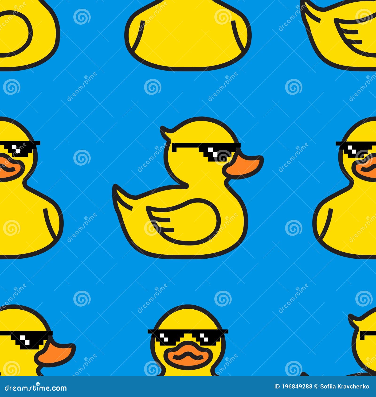 Yellow rubber ducky with black sunglasses art, Rubber duck Natural rubber ,  duck transparent background PNG clipart | HiClipart