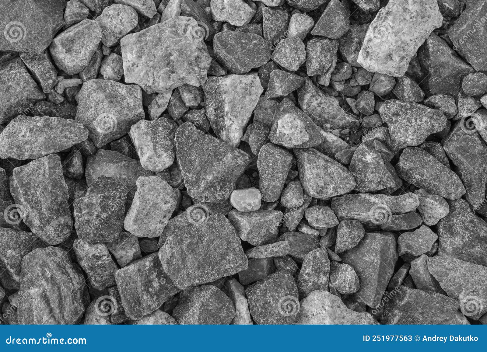 Rubble Hard Industrial Stone Material Texture Background Grey Abstract