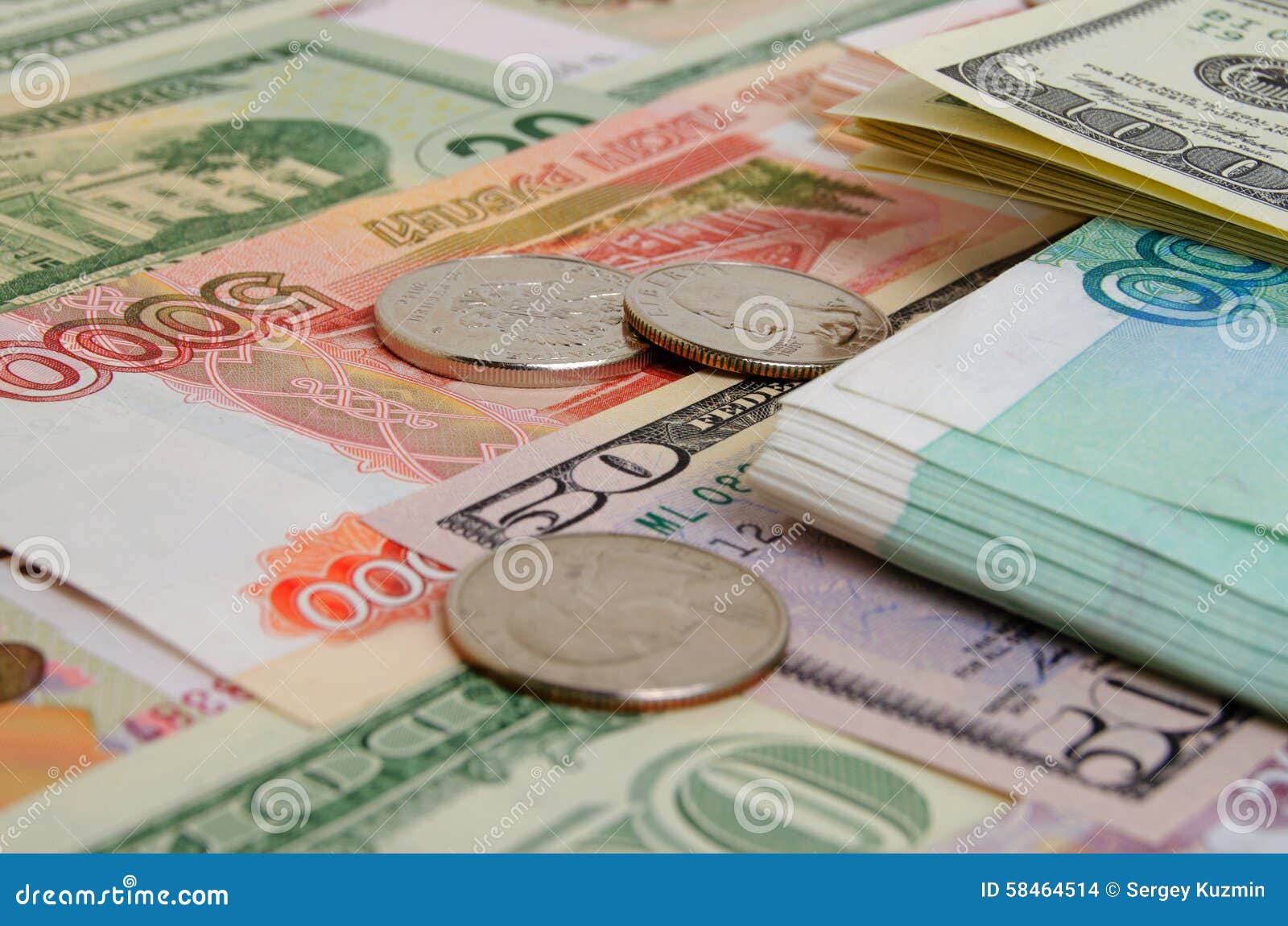 Ruble Rate Stock Photo Image Of Life Still Speculation 58464514 russian-ruble-vs-usd
