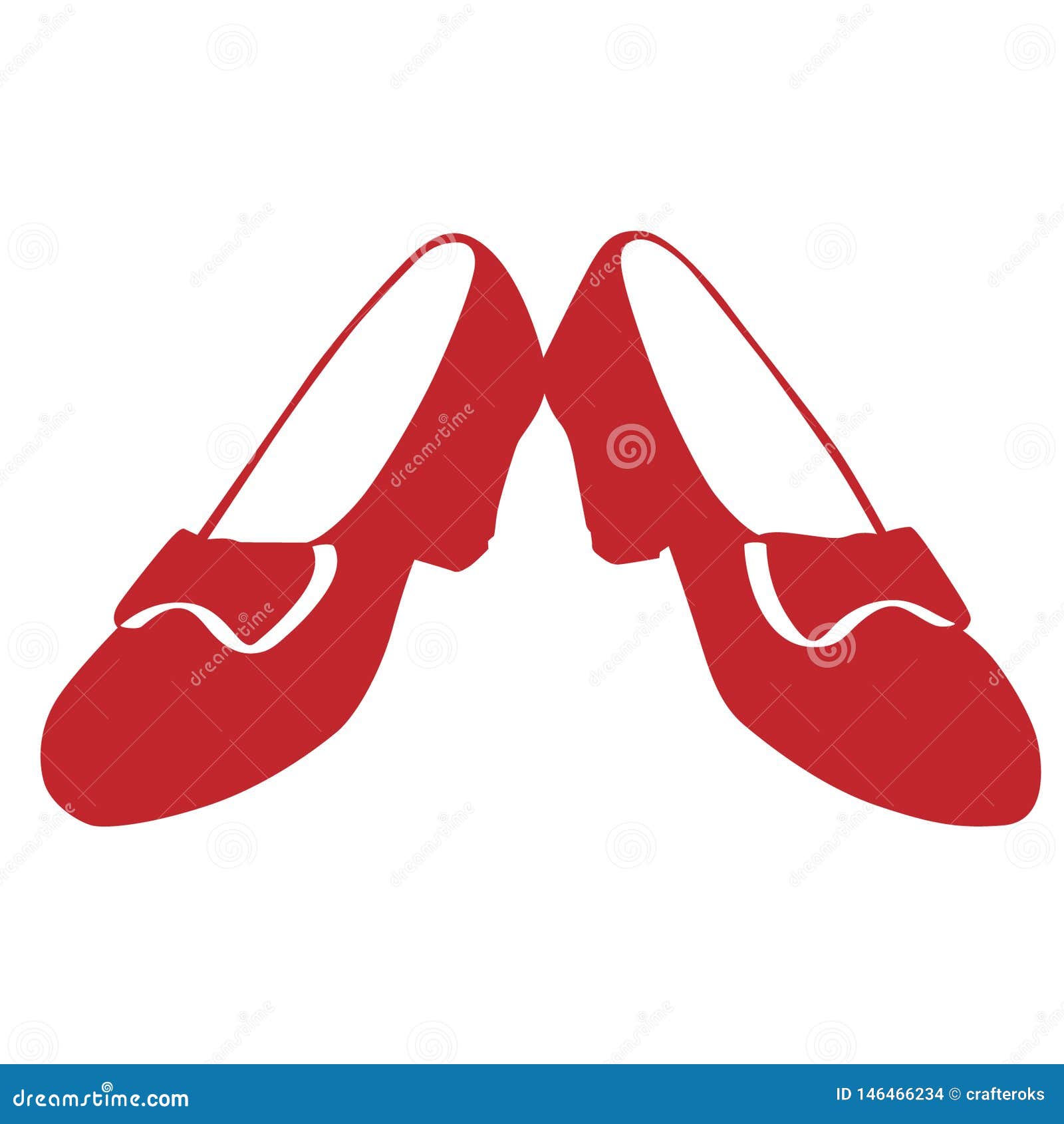 ruby red slippers hand drawn, , eps, logo, icon, crafteroks, silhouette  for different uses