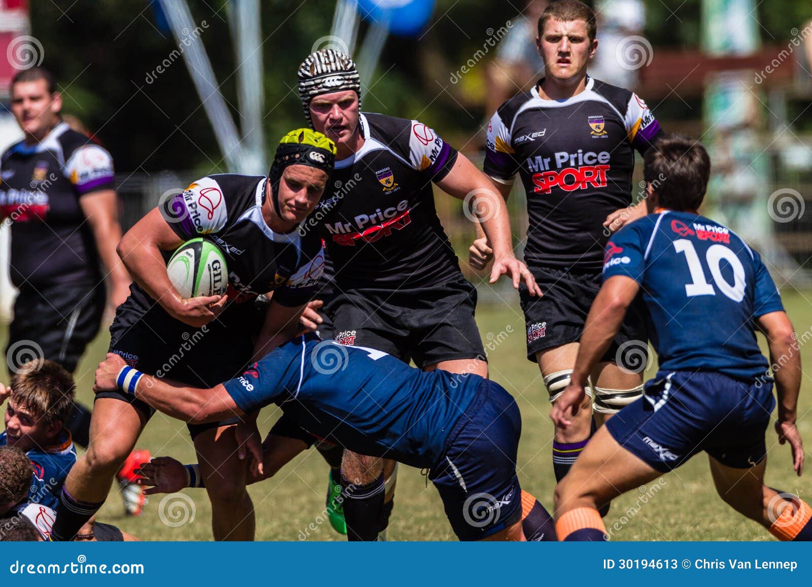 Player Ball Tackle Rugby Greys Outeniqua Editorial Stock Photo - Image of  closeup, physical: 30194613