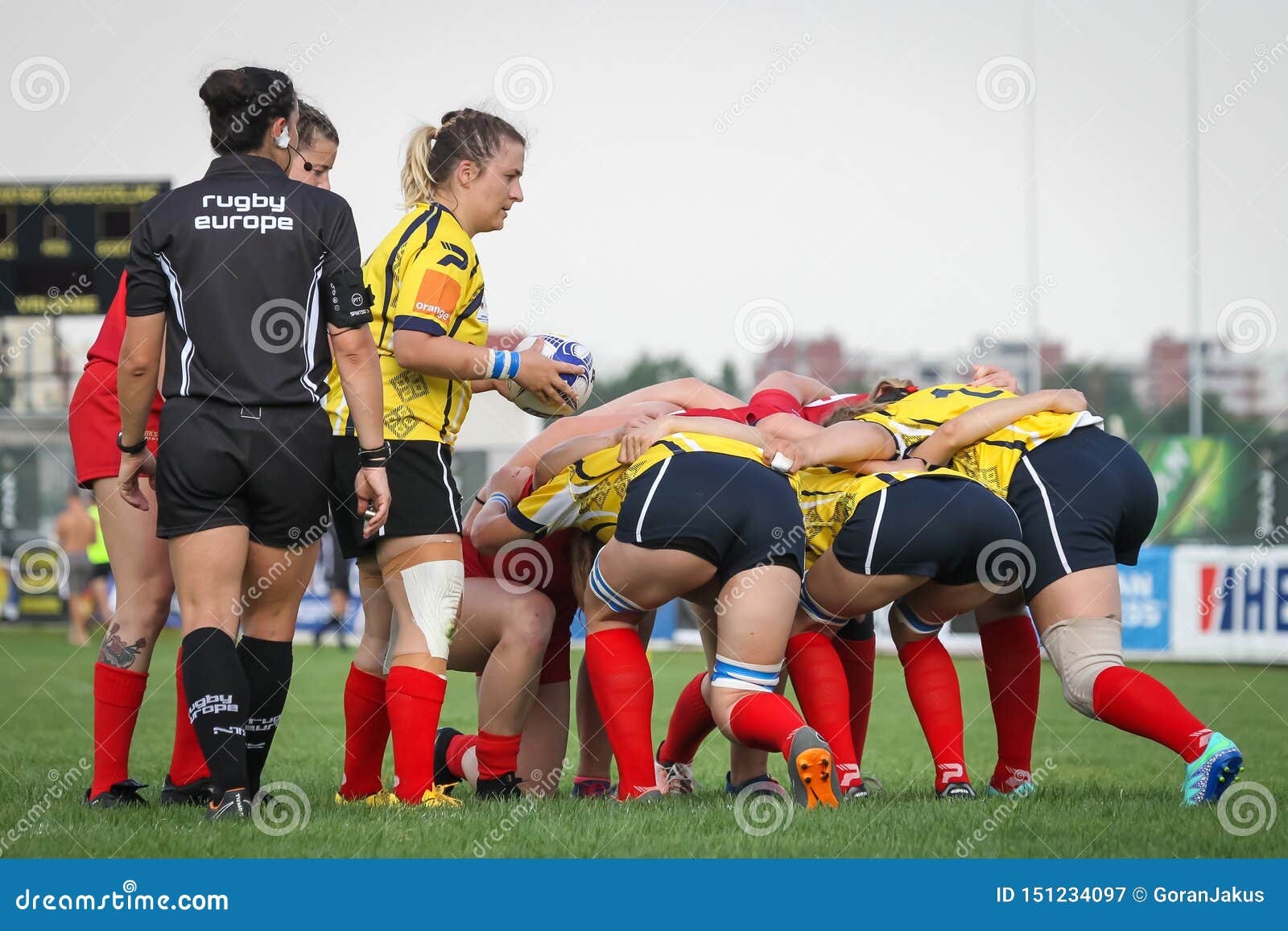 Rugby Europeo 7 Del Campionato Delle Donne Fotografia Editoriale - Immagine  di maglia, giorno: 151234097