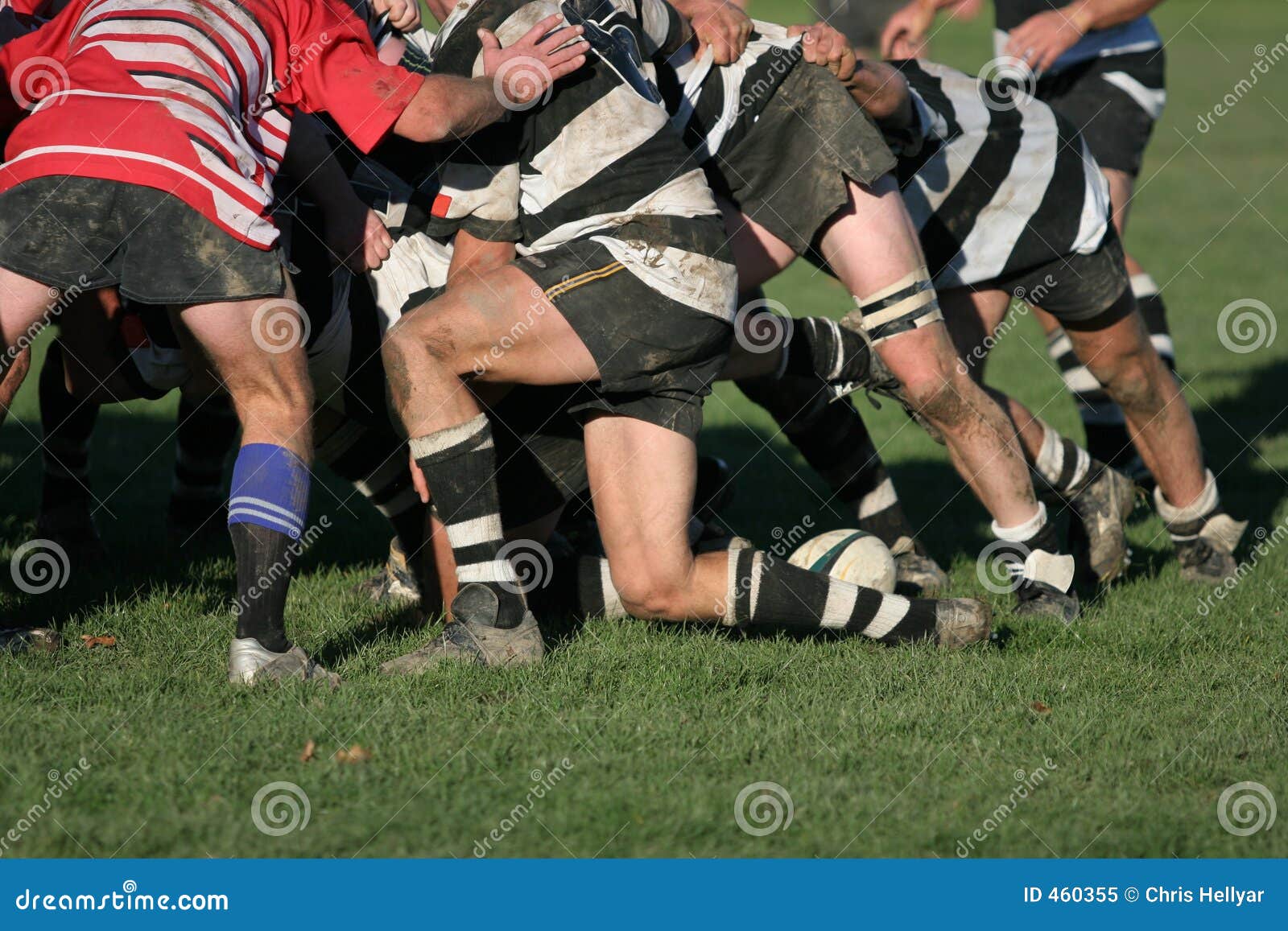 rugby scrum