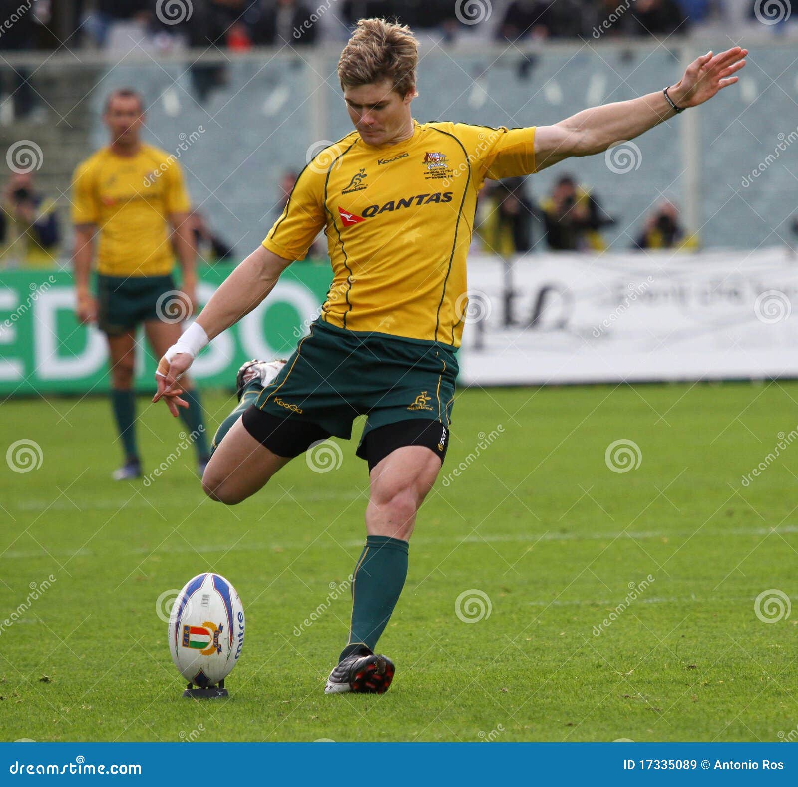 Rugby Test Match 2010 Italy Vs Australia Editorial Stock Image Image
