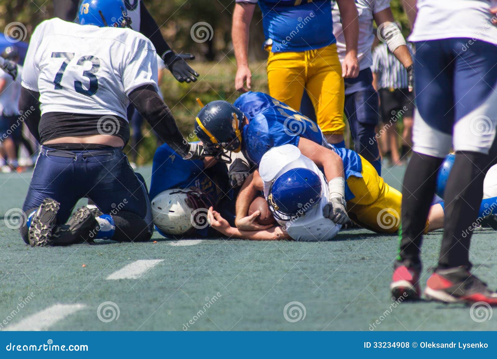 Rugby, Wrestling at the Height Stock Photo Image of hard, footboll