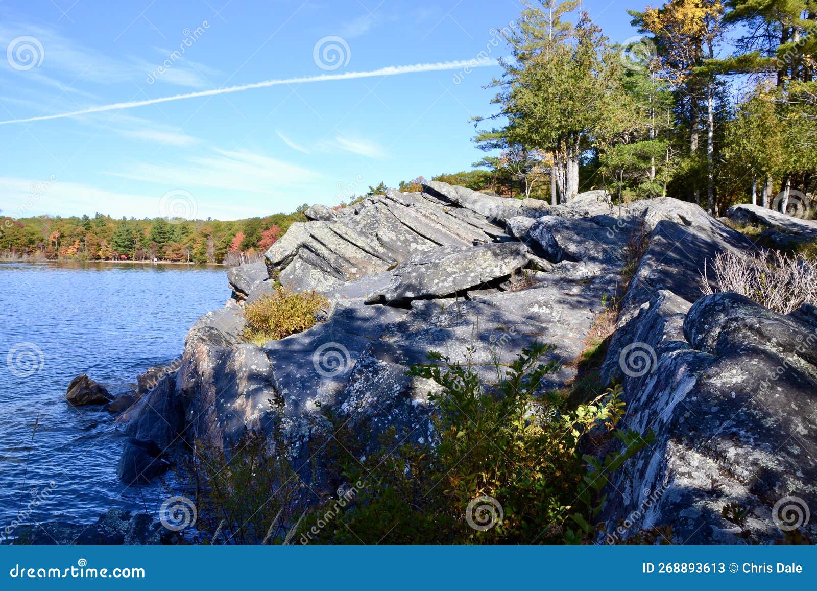 rugged georgian bay lakeshore along killbear's lighthouse point trail