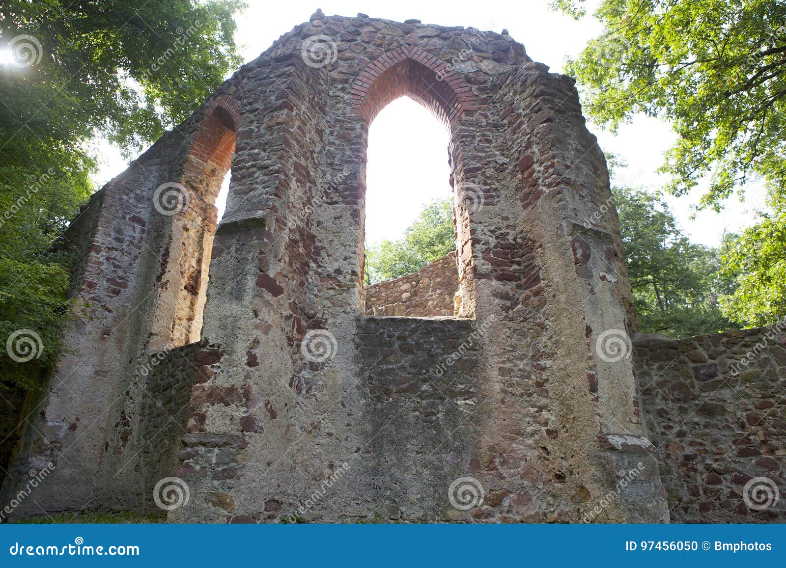 ruin of an old monastery
