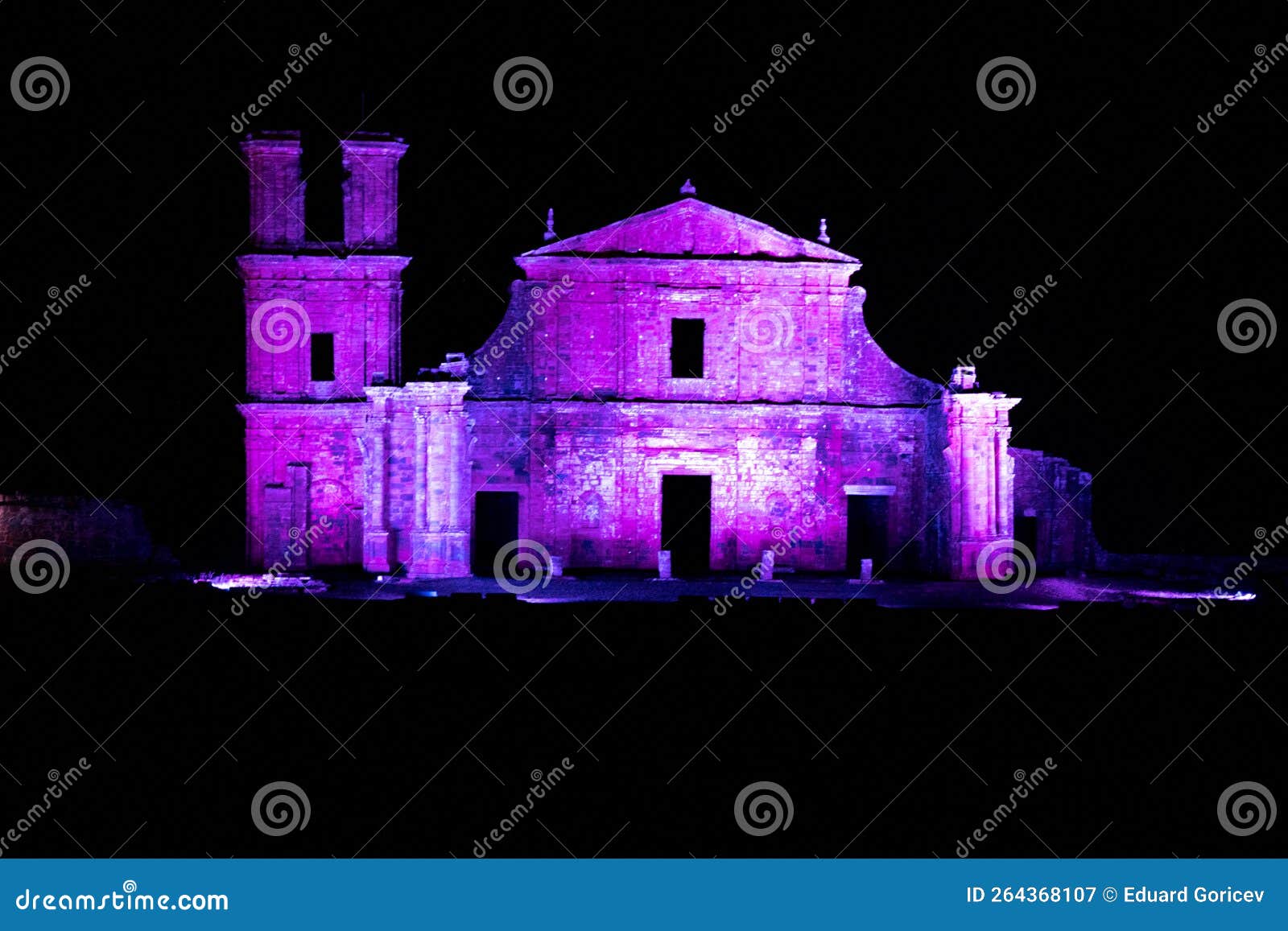 Ruinas De San Ignacio Mini in Argentina Stock Image Image of travel