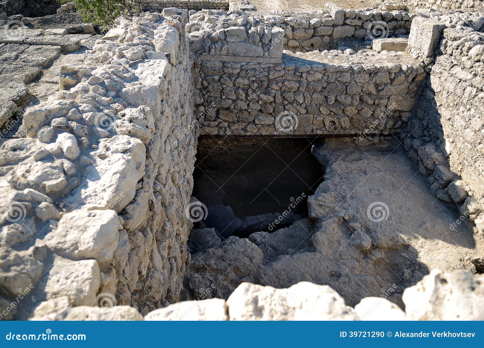 ruins of the ancient city of khersones