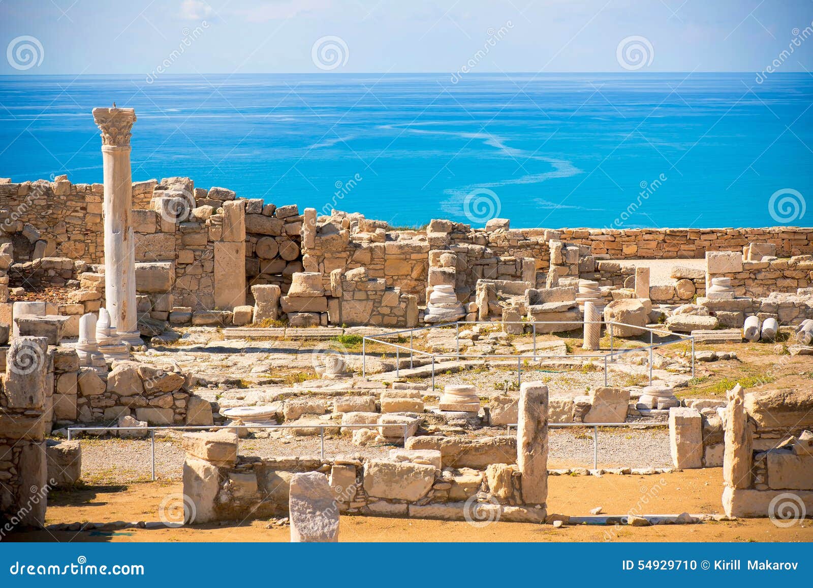 ruins of ancient kourion. limassol district. cyprus