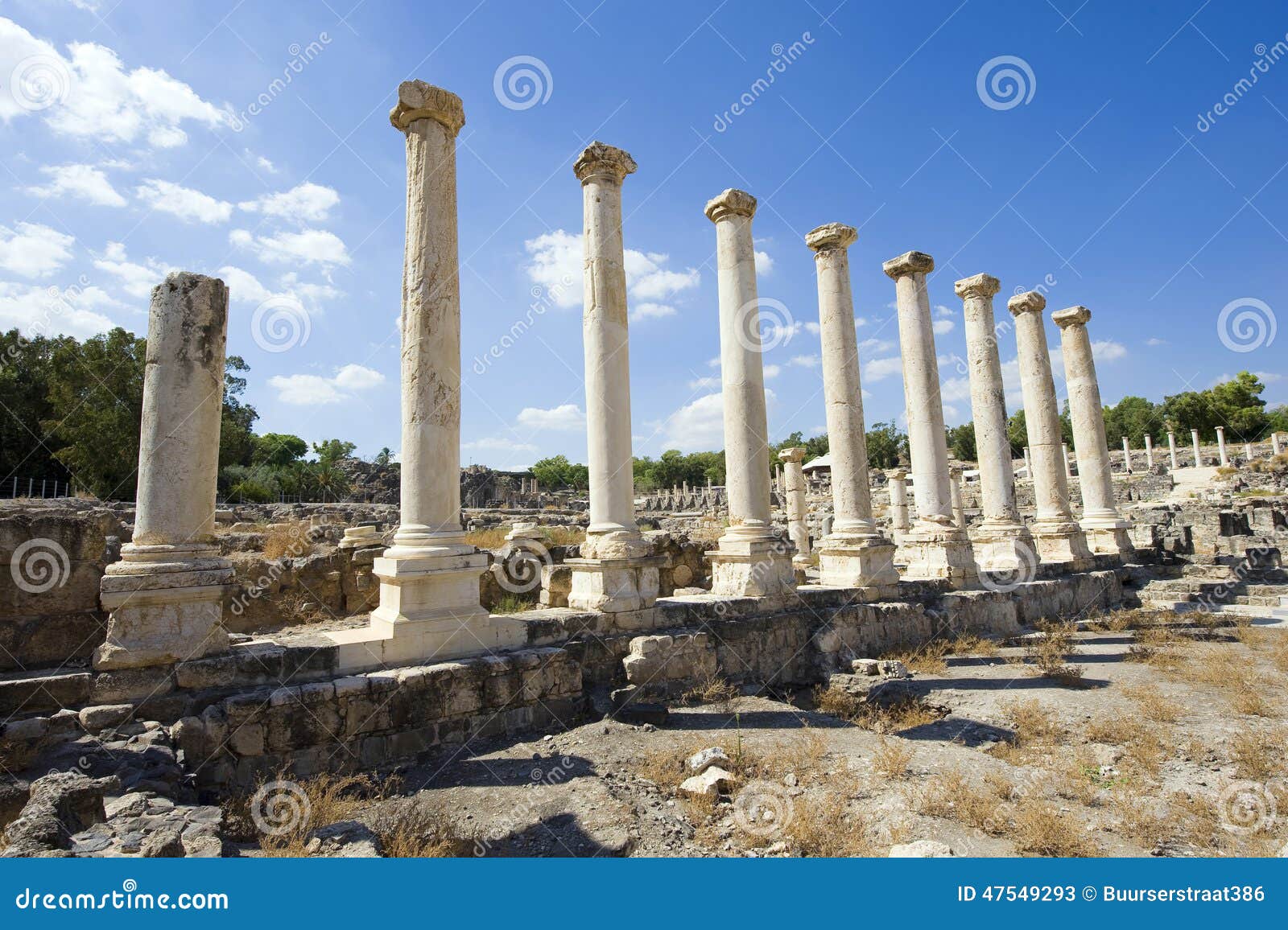 ruins of beit she'an