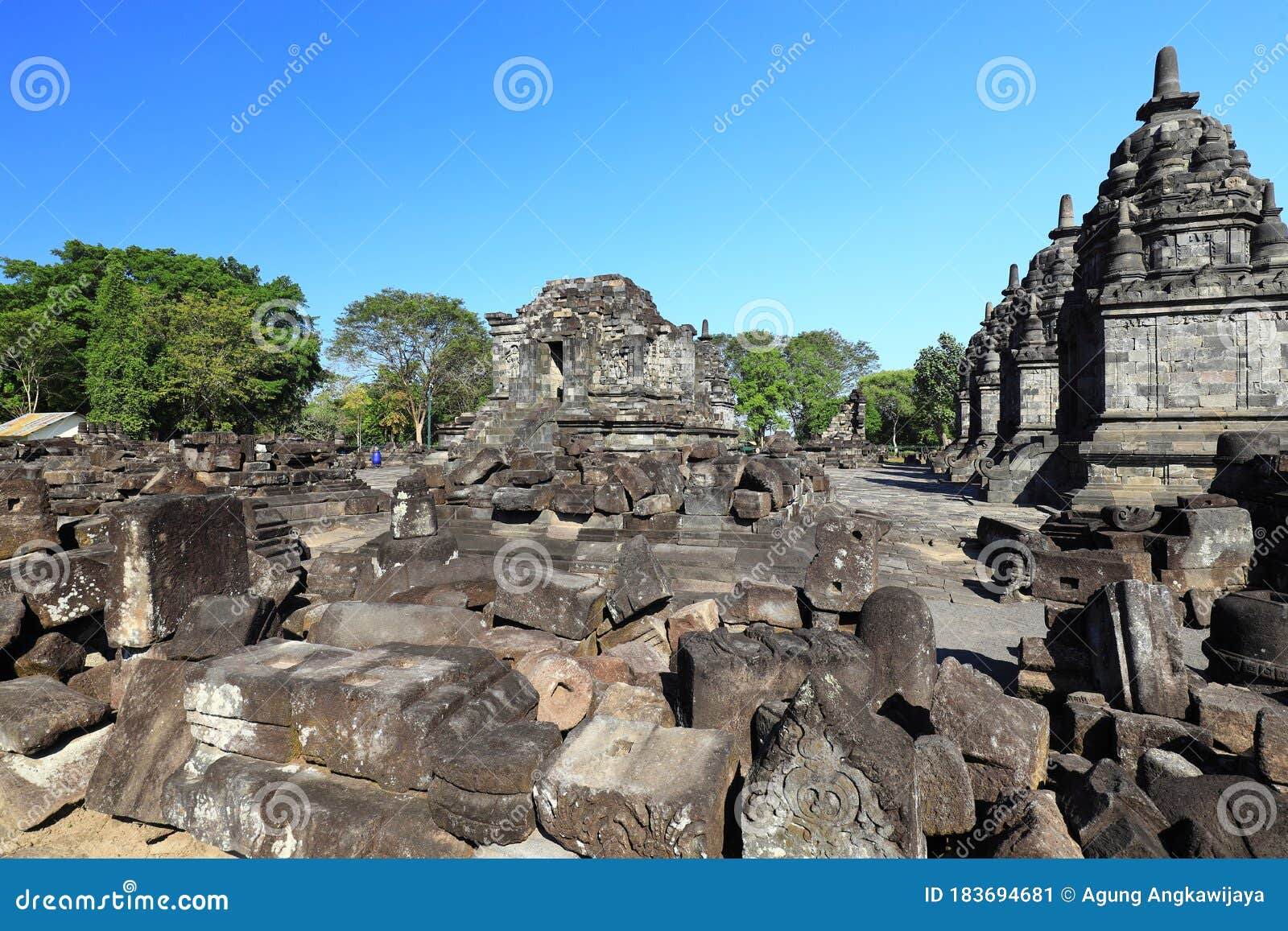 Ruins Of Candi Jago Klaten  Indonesia  Stock Image Image 