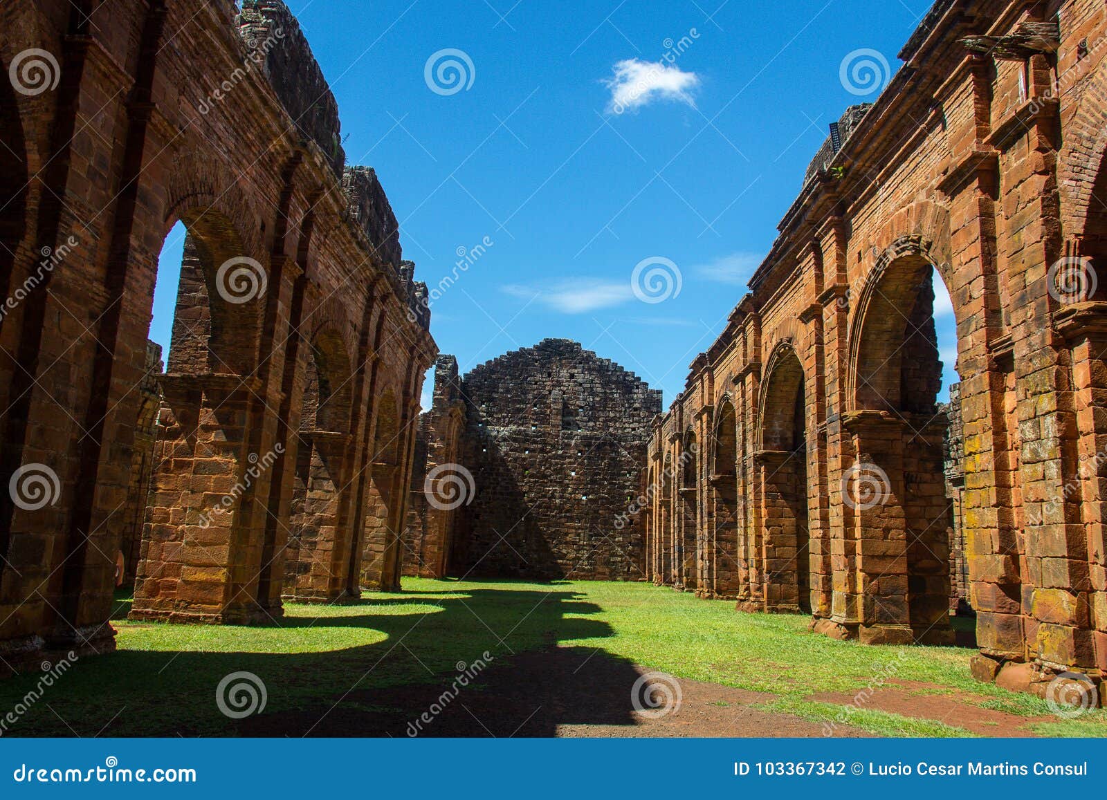 ruins of cathedral of sao miguel das missoes