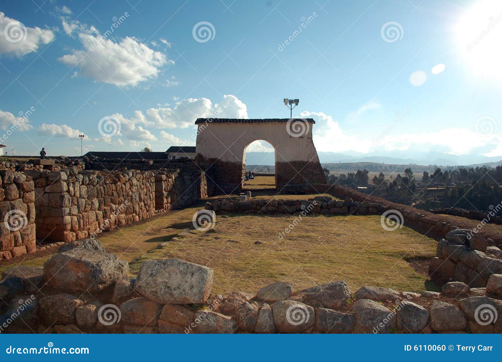 Ruins of chinchero,peru 2 stock photo. Image of ruins 6110060