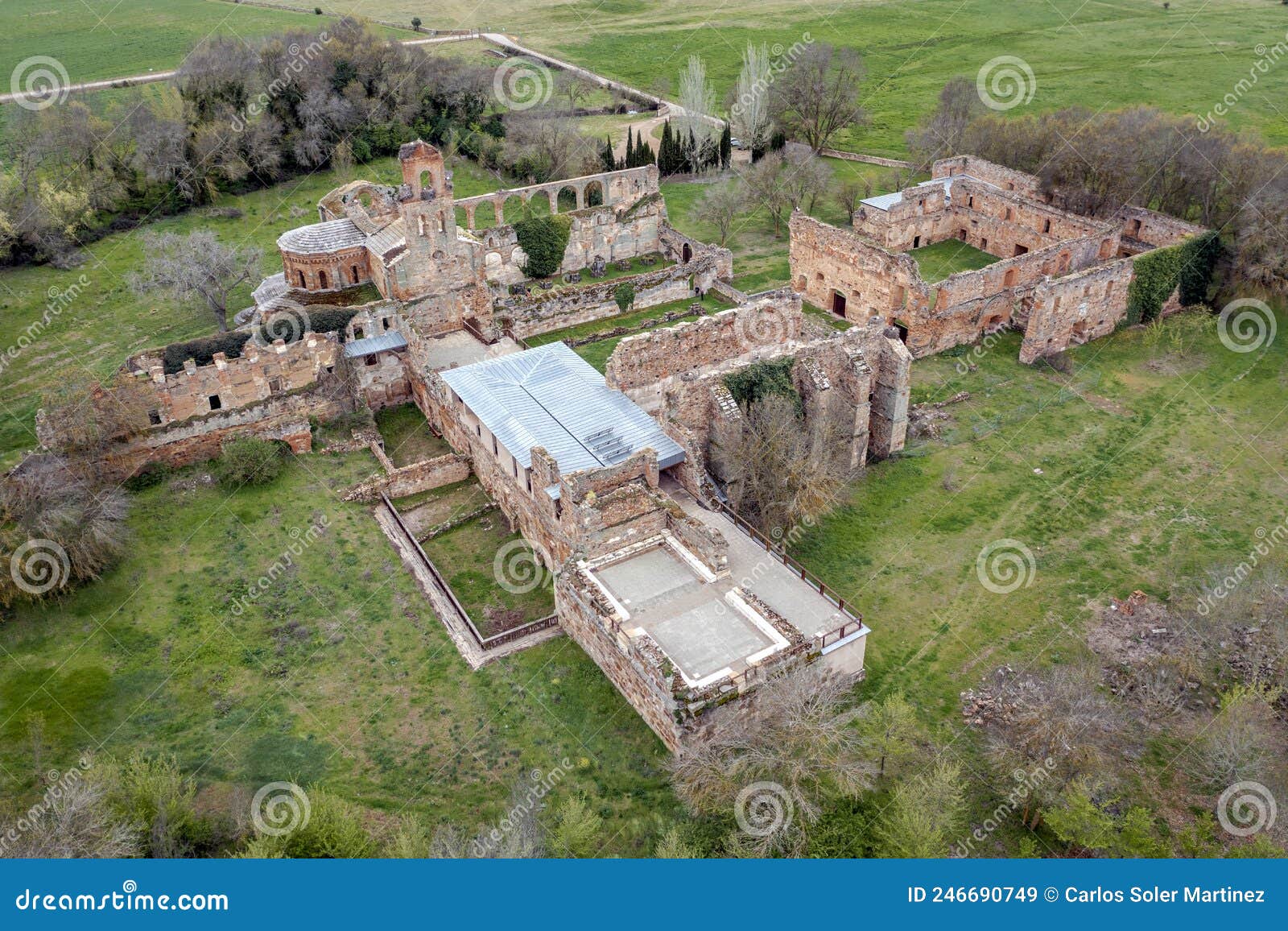 monastery of moreruela in zamora in spain