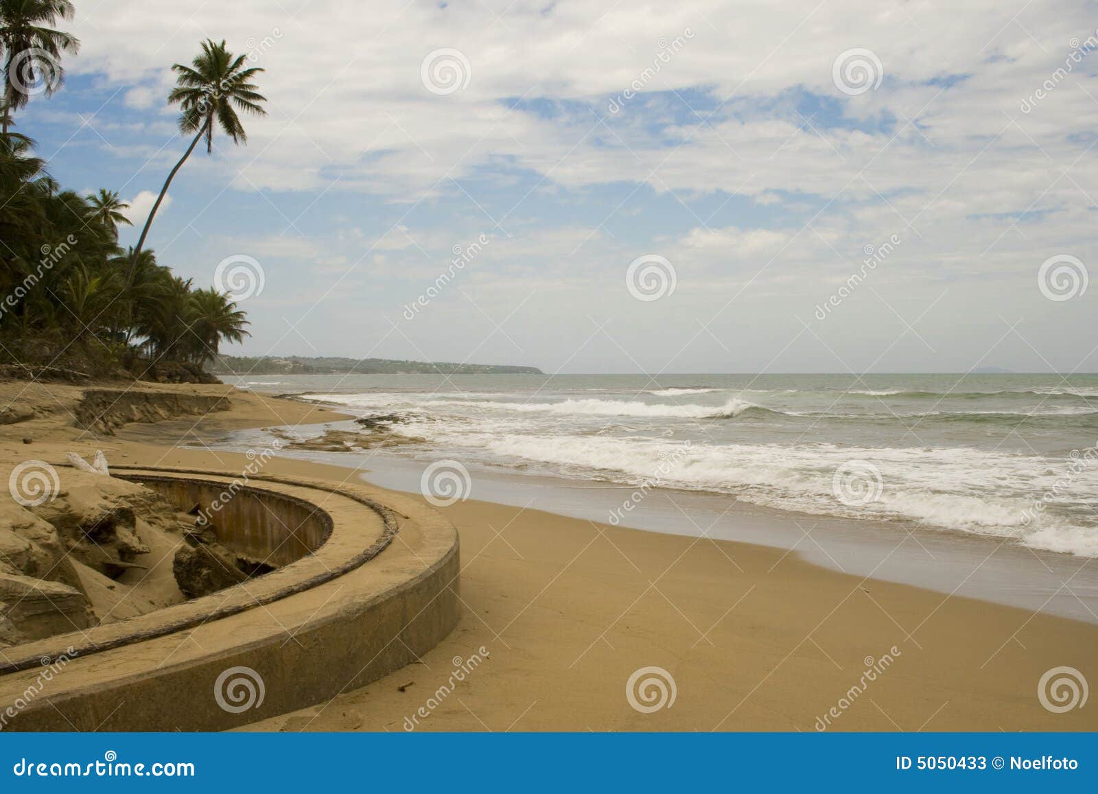 ruins at coast