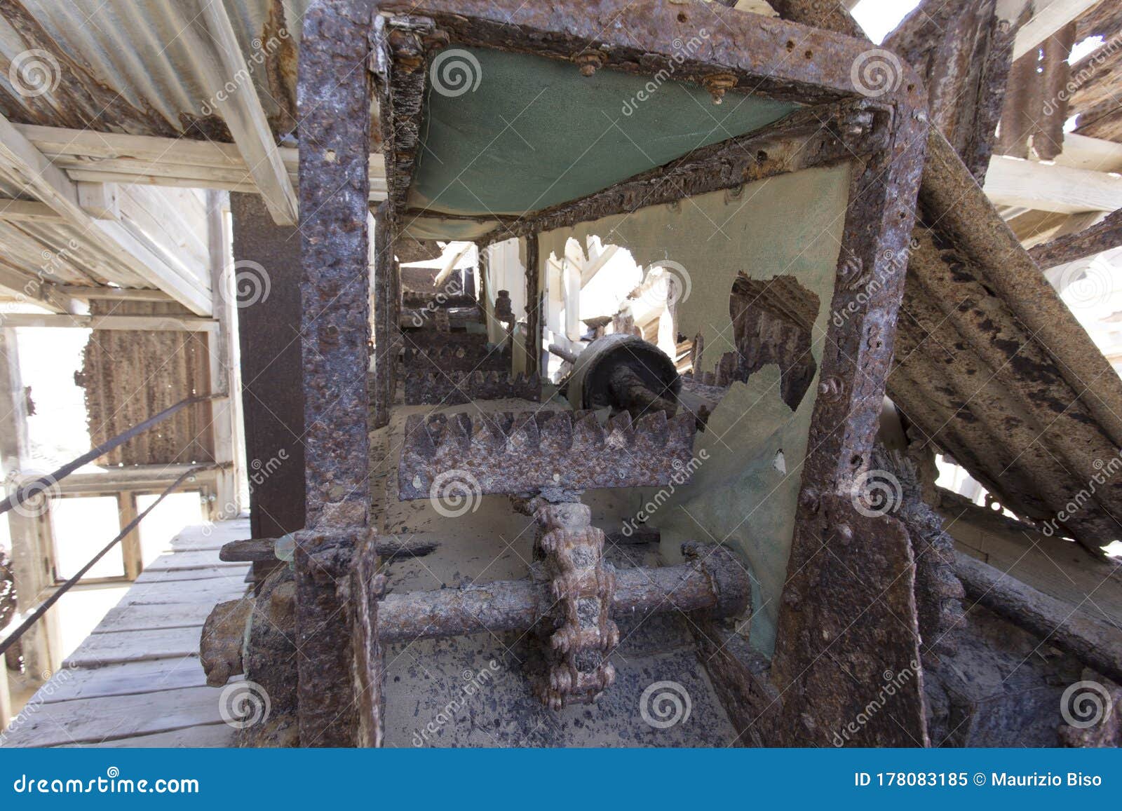 Ruins of the Diamonds Mining Village of Pomona Editorial Image Image