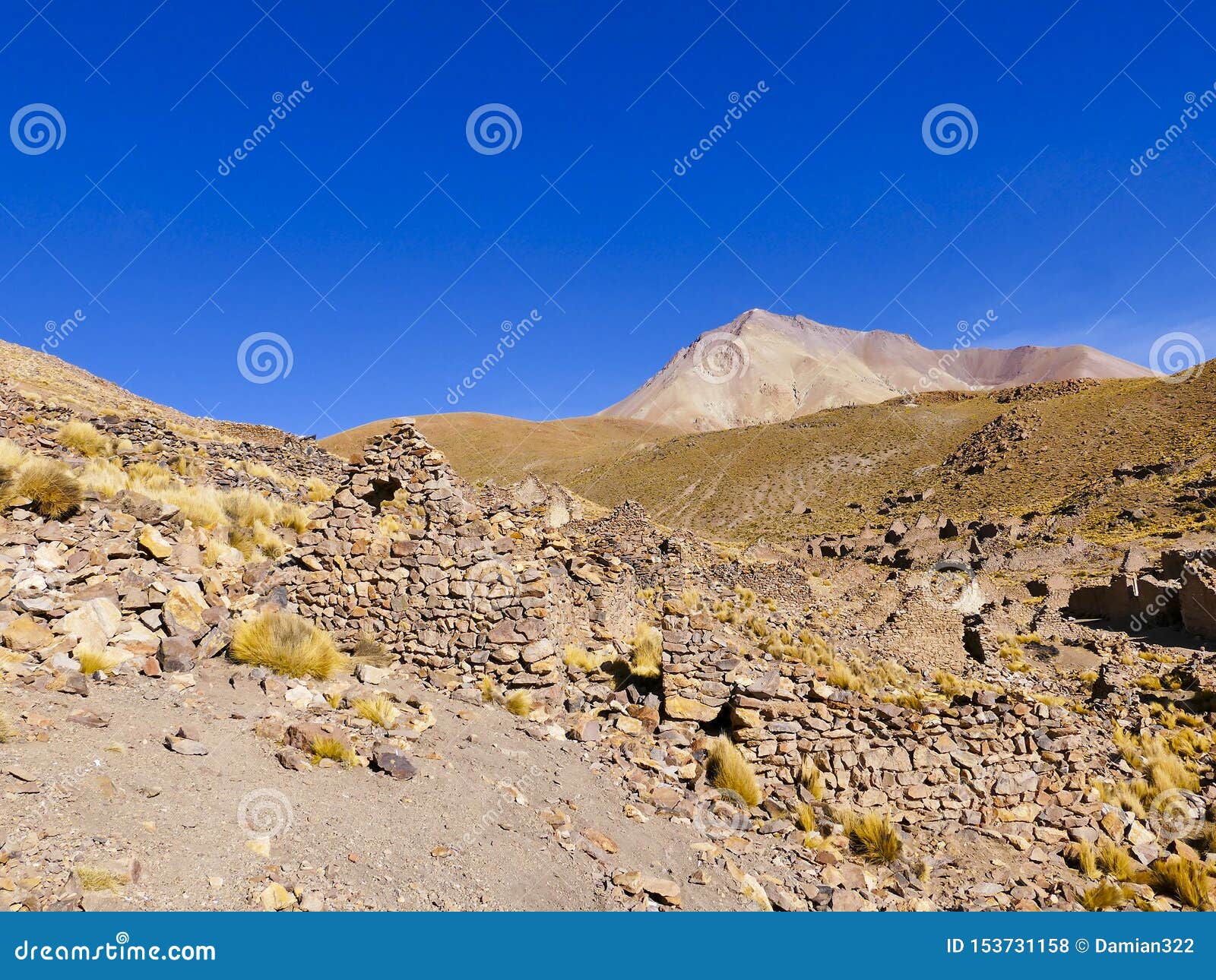 ruins of a former mining town pueblo fantasma