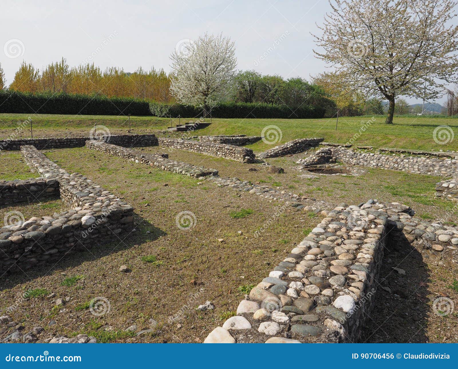 ruins of industria in monteu da po