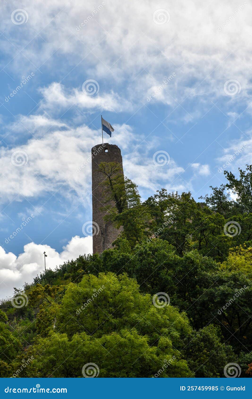 windeck castle in weinheim, germany