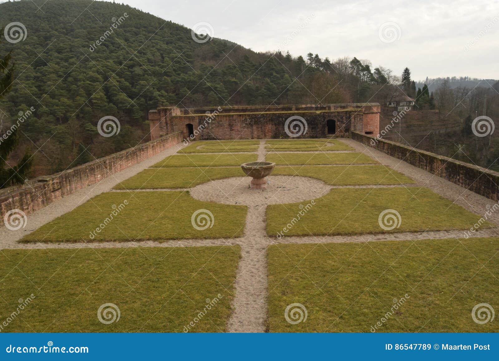 Ruins Of Old Castle Hardenburg Stock Image Image Of Hardenburg