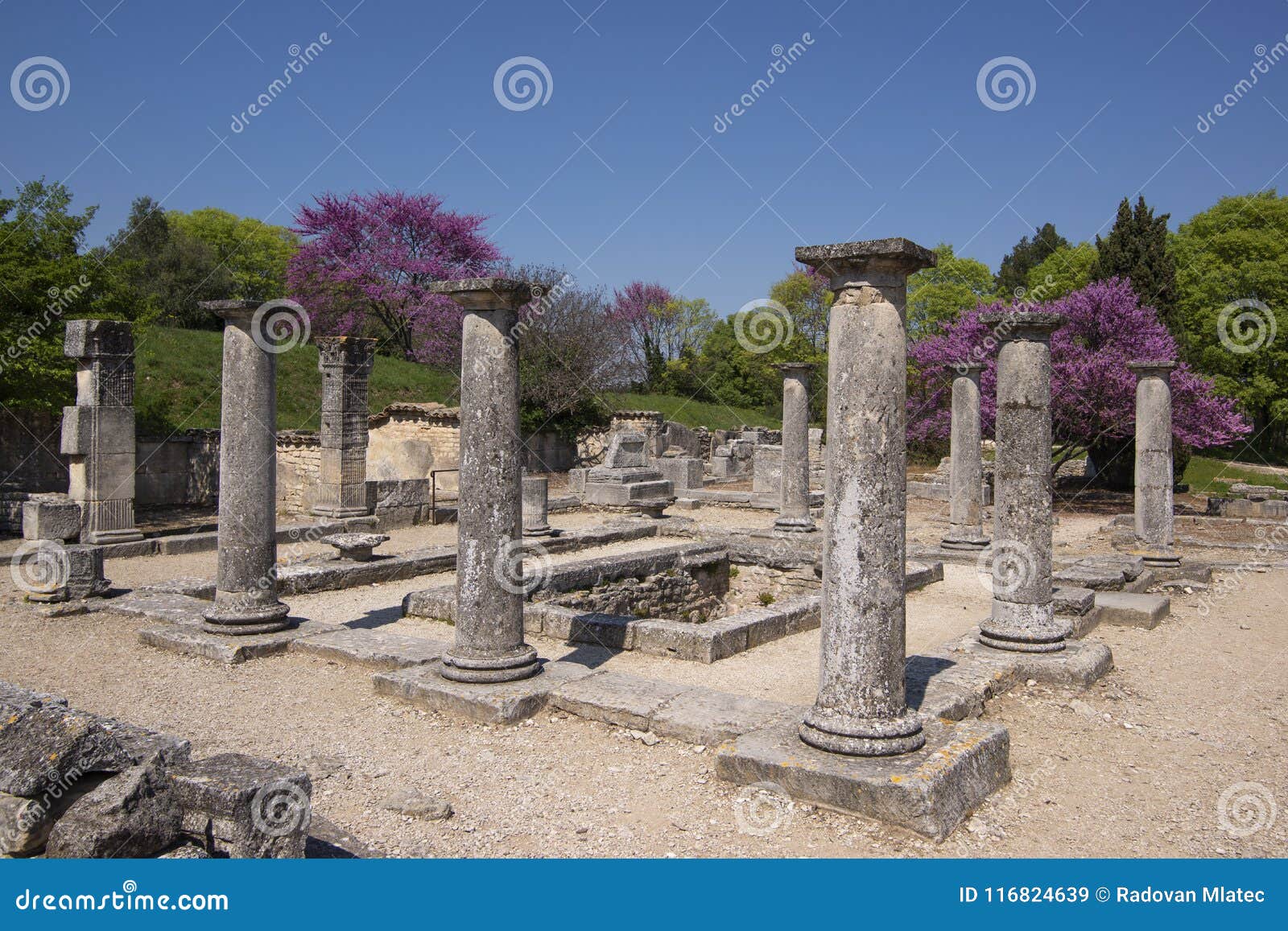 roman ruins at glanum