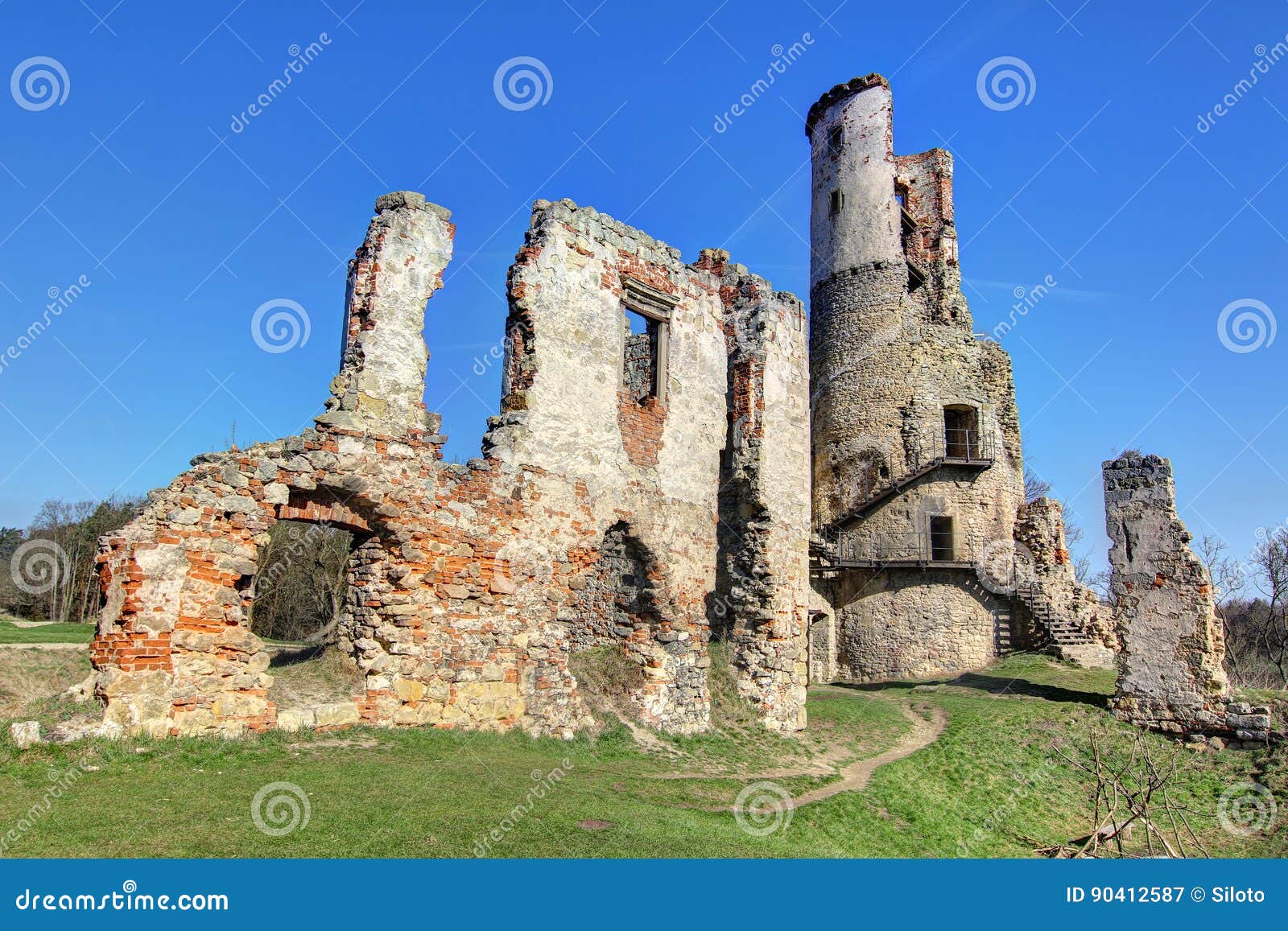 ruins of zviretice castle