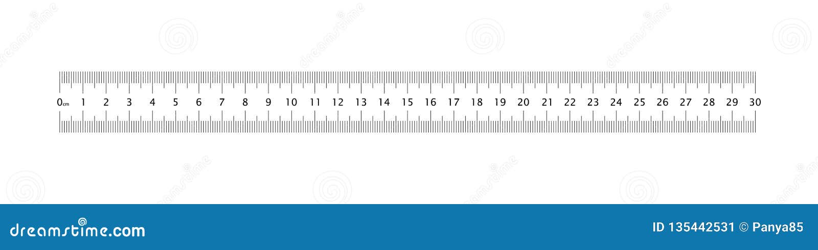 ruler 30 cm grid template measuring tool graduation metric centimeter size indicators stock vector illustration of flat metric 135442531