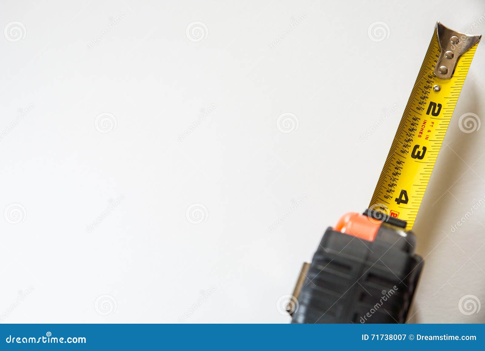 Ruler on white background stock image. Image of width 71738007