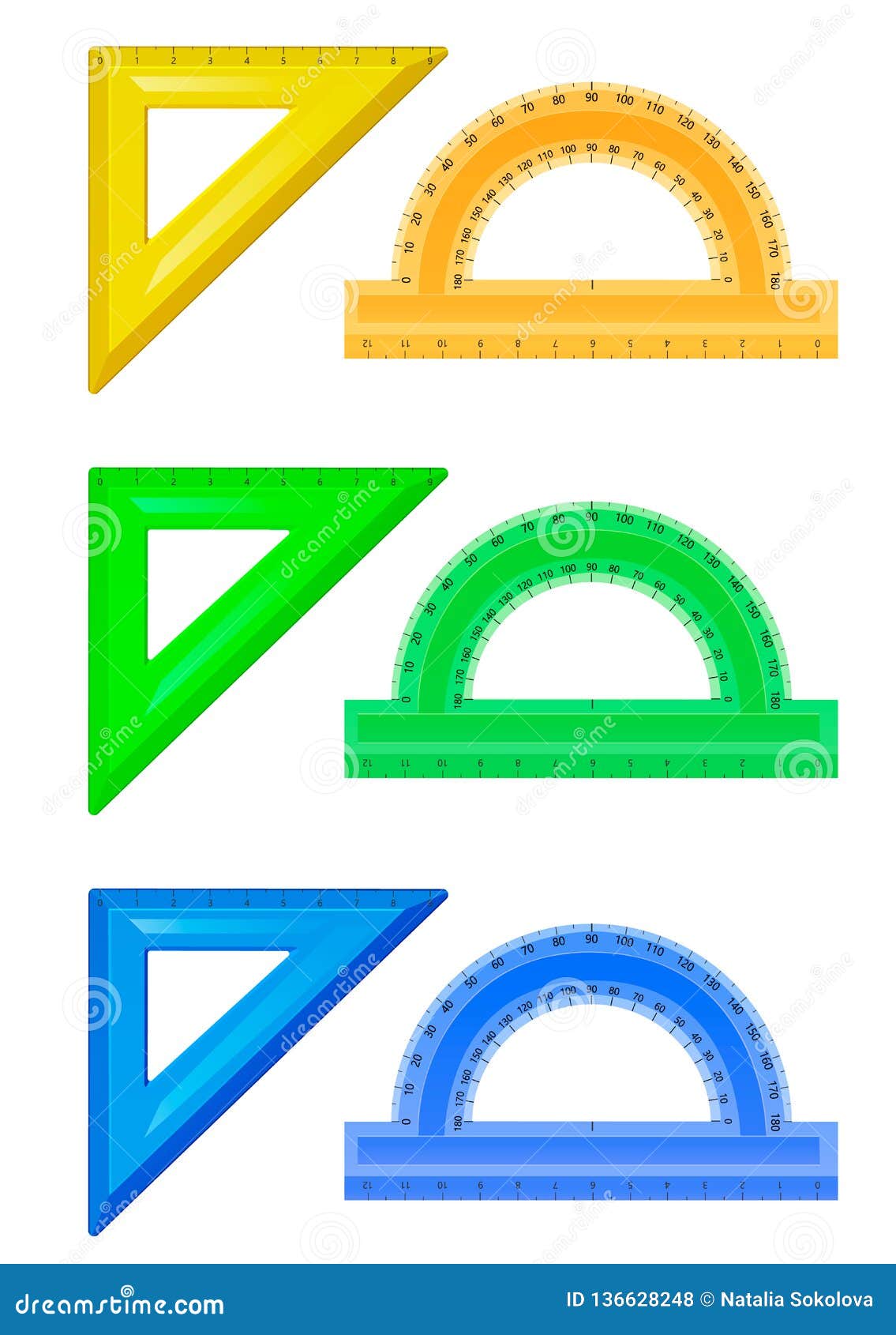 triangle protractor triangle protractor