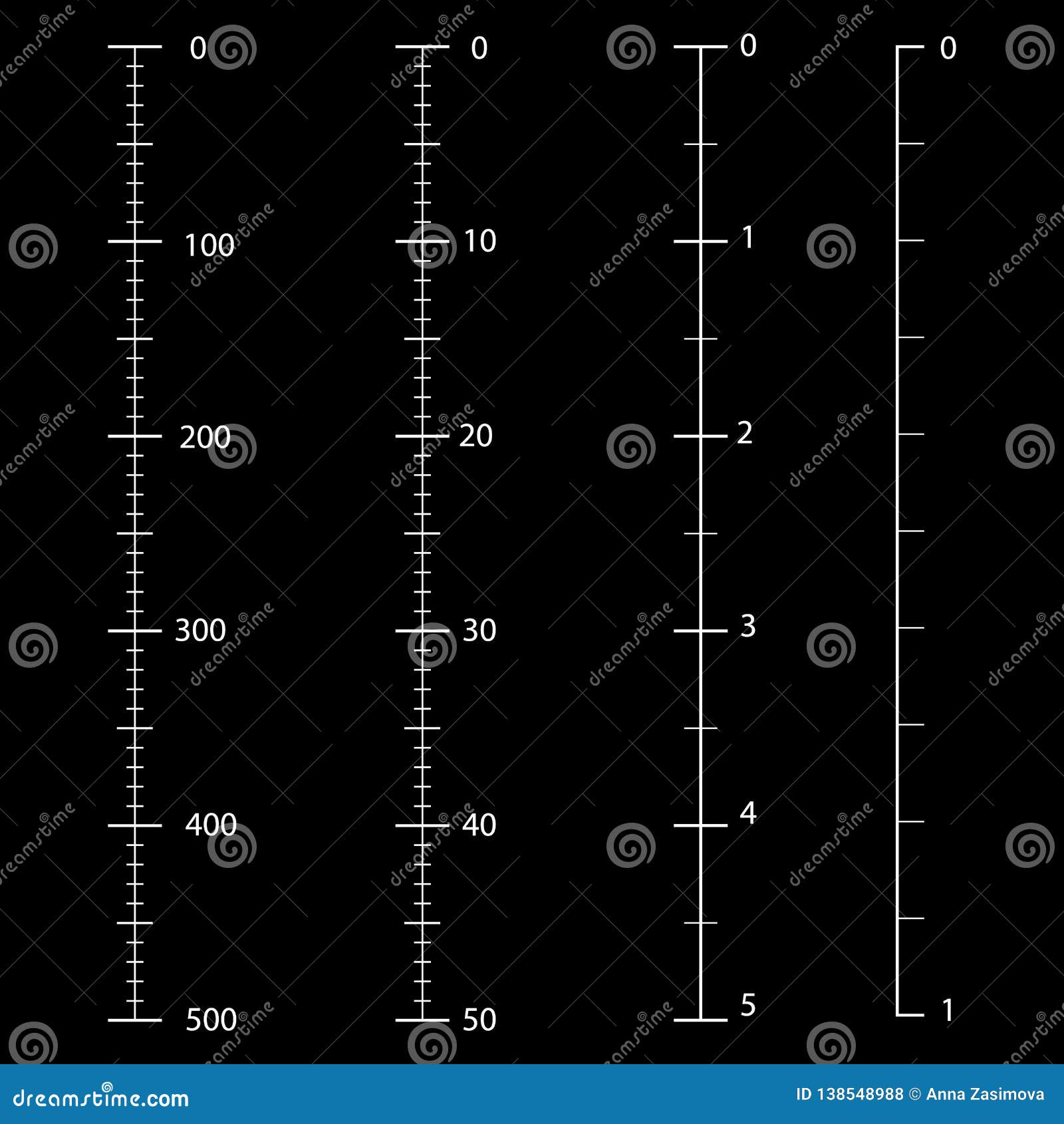 Rulers Vector Measuring Tool Centimeters And Inches Measuring Scale Cm Metrics Indicator Scale For A Ruler In Inches Stock Vector Illustration Of Graphic Distance