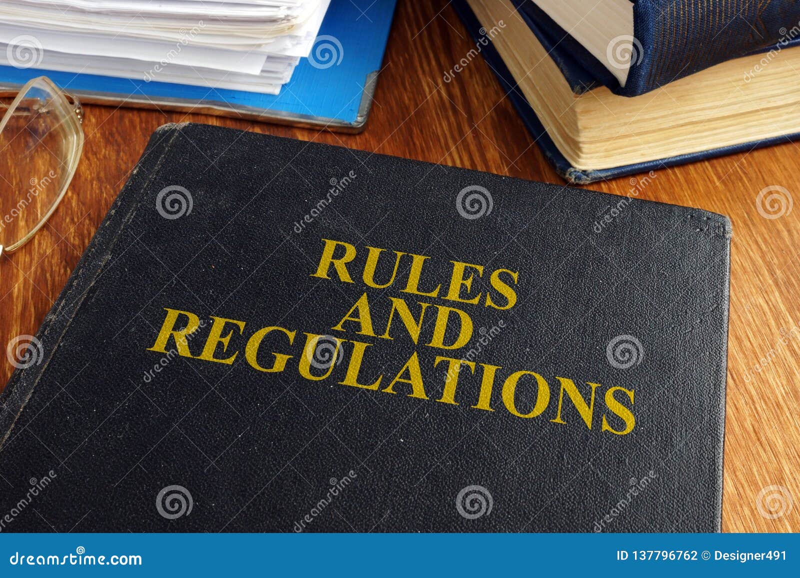 rules and regulations book.