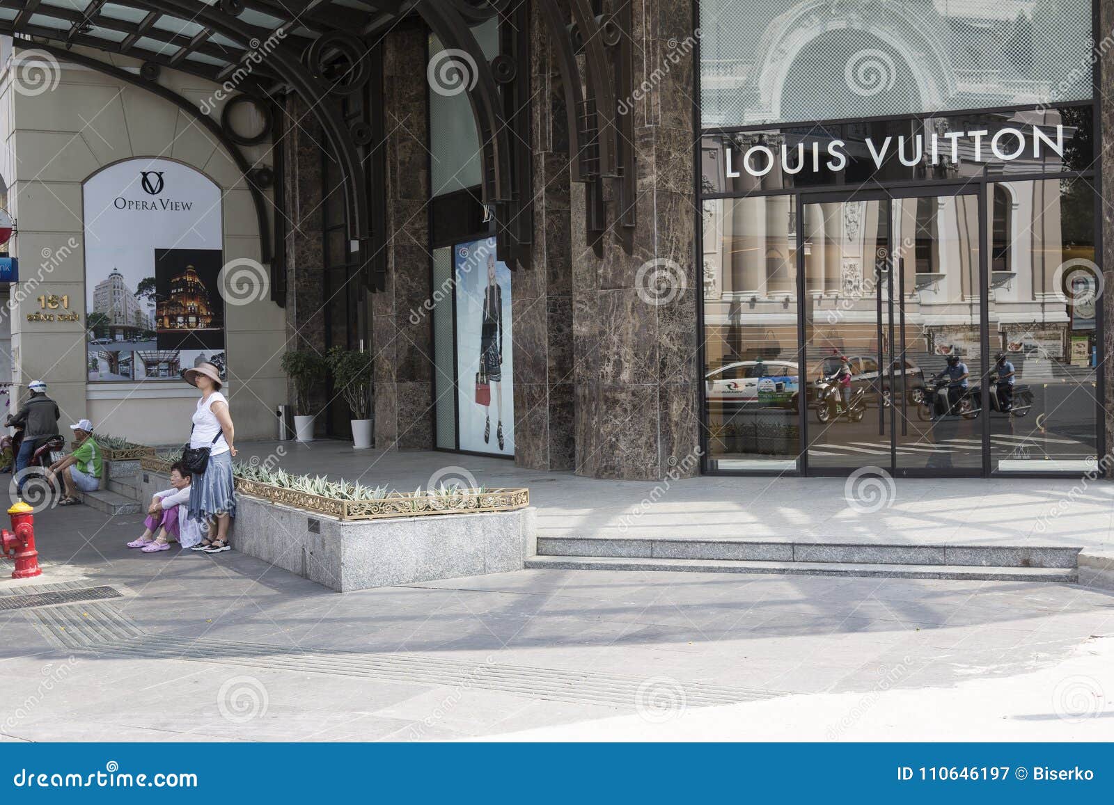 Vietnam, Hanoi, Louis Vuitton store Stock Photo - Alamy