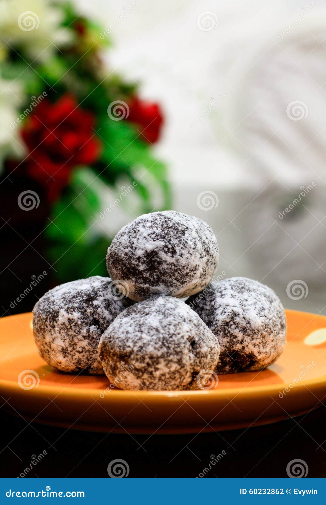 Rum balls stock photo. Image of icing, chocolate, snack 60232862