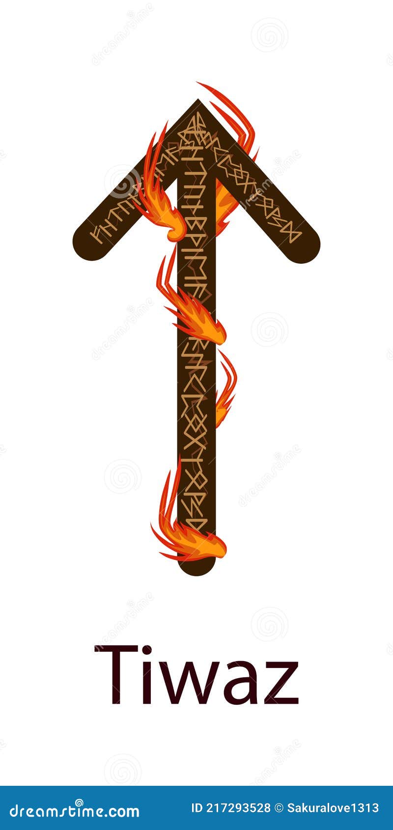 runa. scandinavian. runes of , the flame around the runes