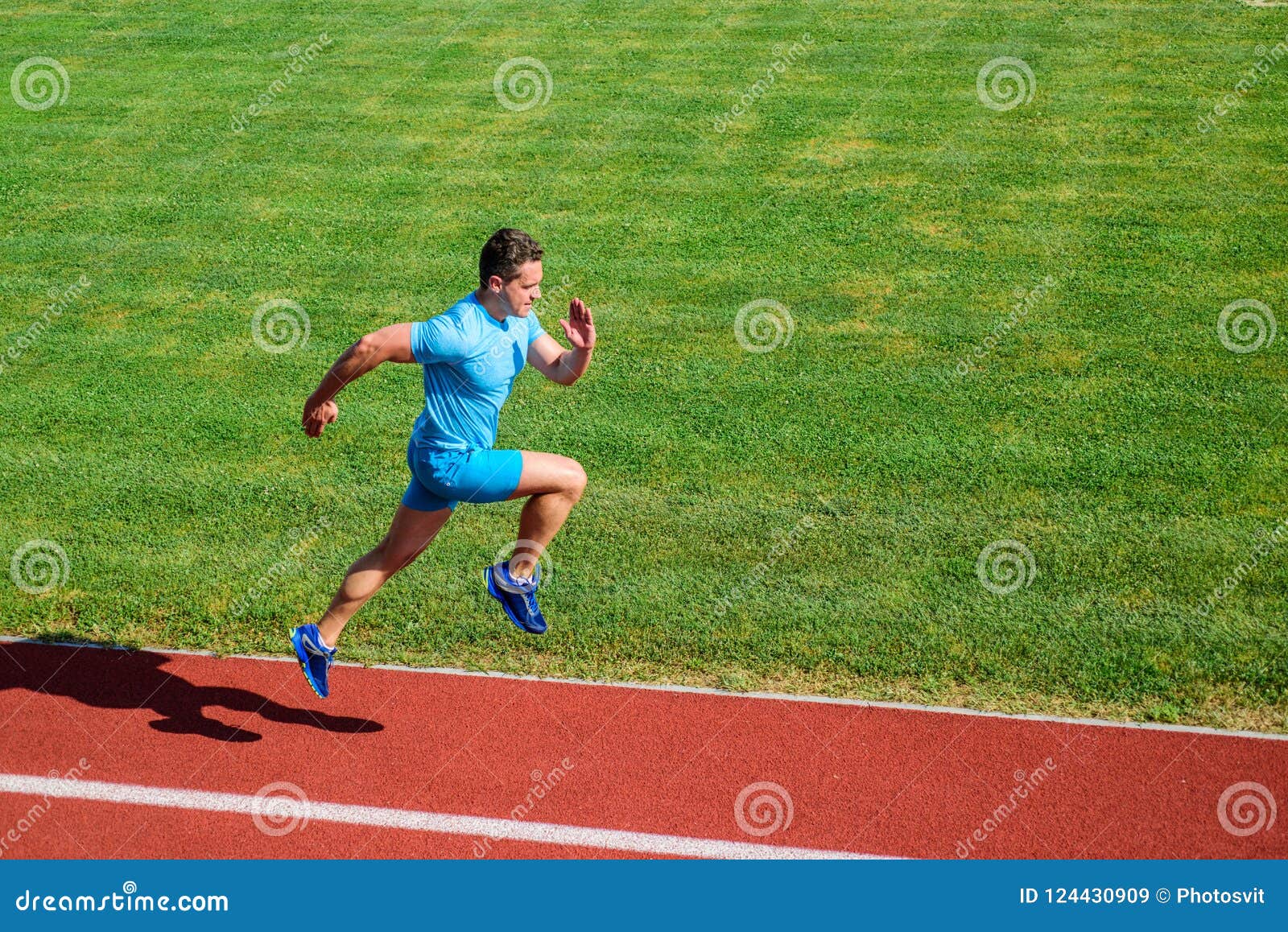 runner focused on result short distance running challenge boost track running distance
