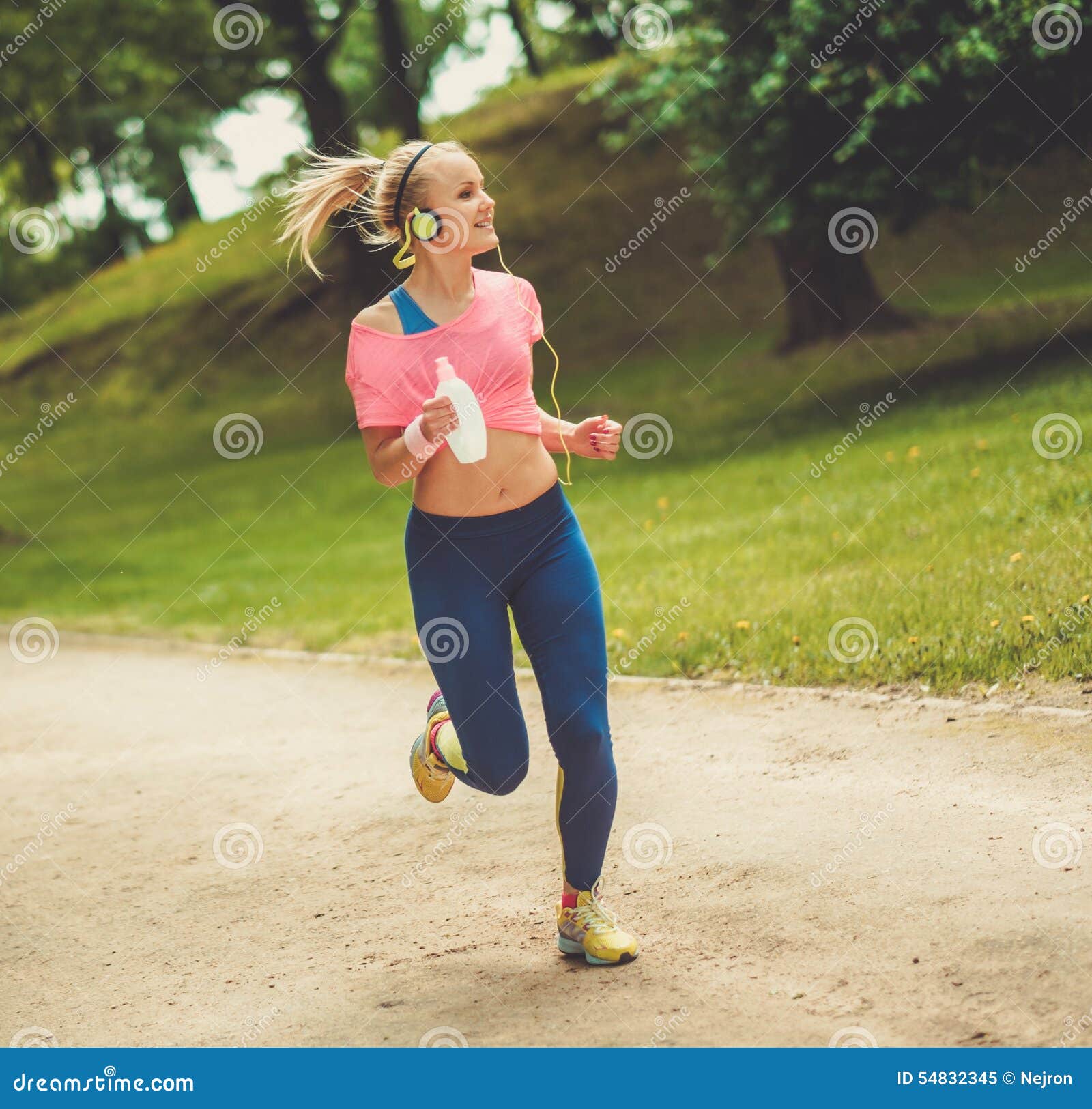 Runner running outdoors stock image. Image of race, marathon 54832345