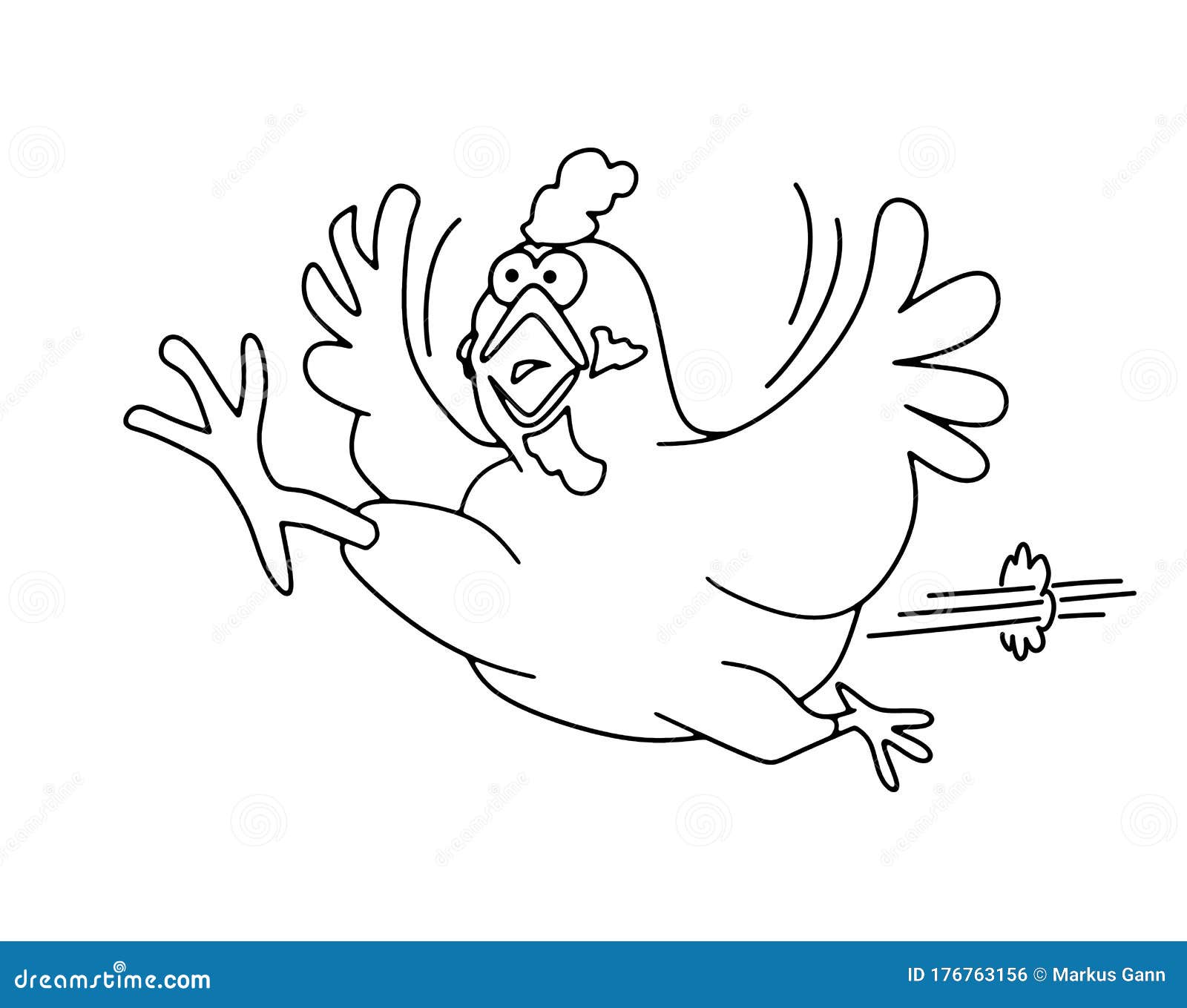Running Chicken Animation Sprite Sheet Isolated On White Background ...